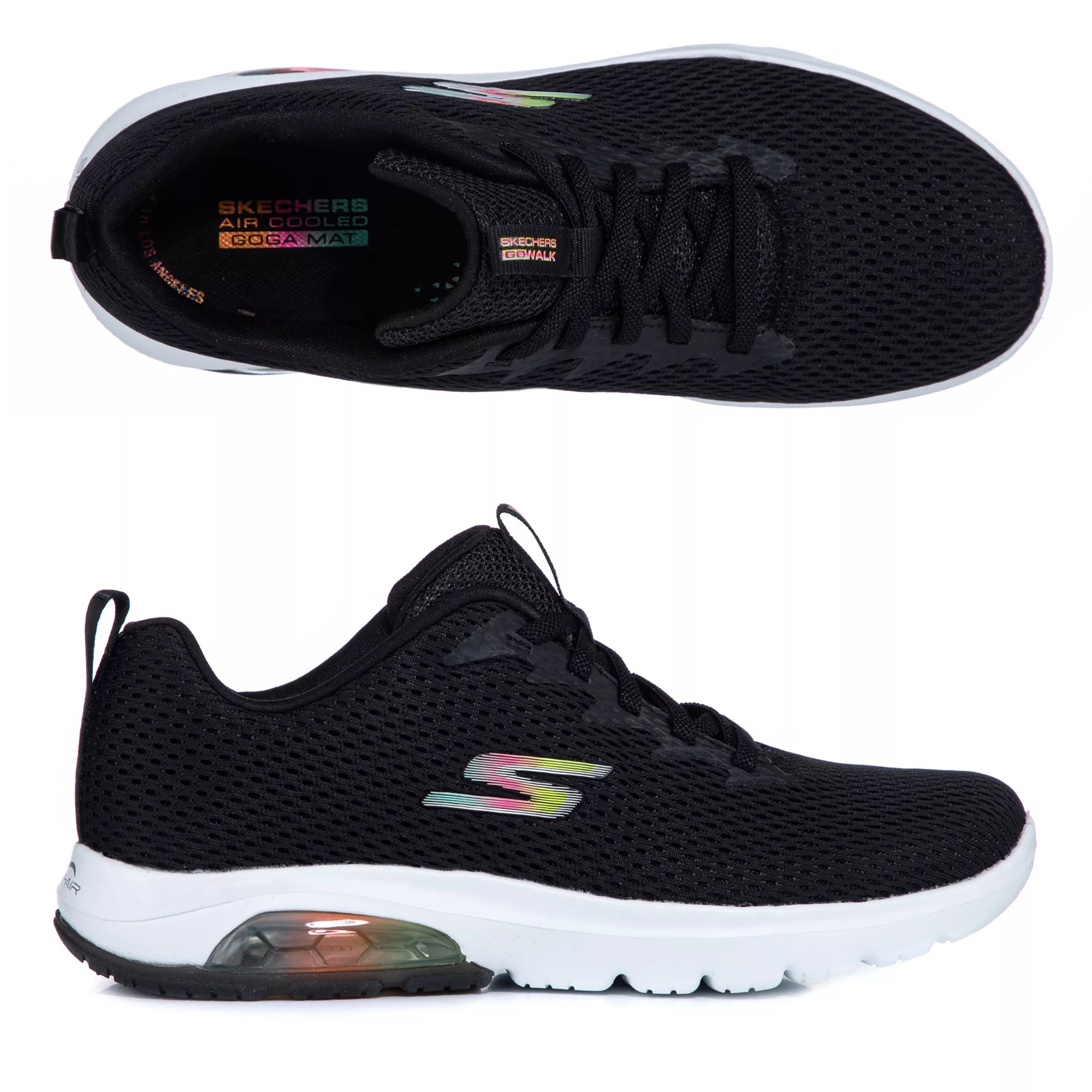 SKECHERS DamenSneaker Go Walk Air Textil GoGa Mat Technologie QVC.de