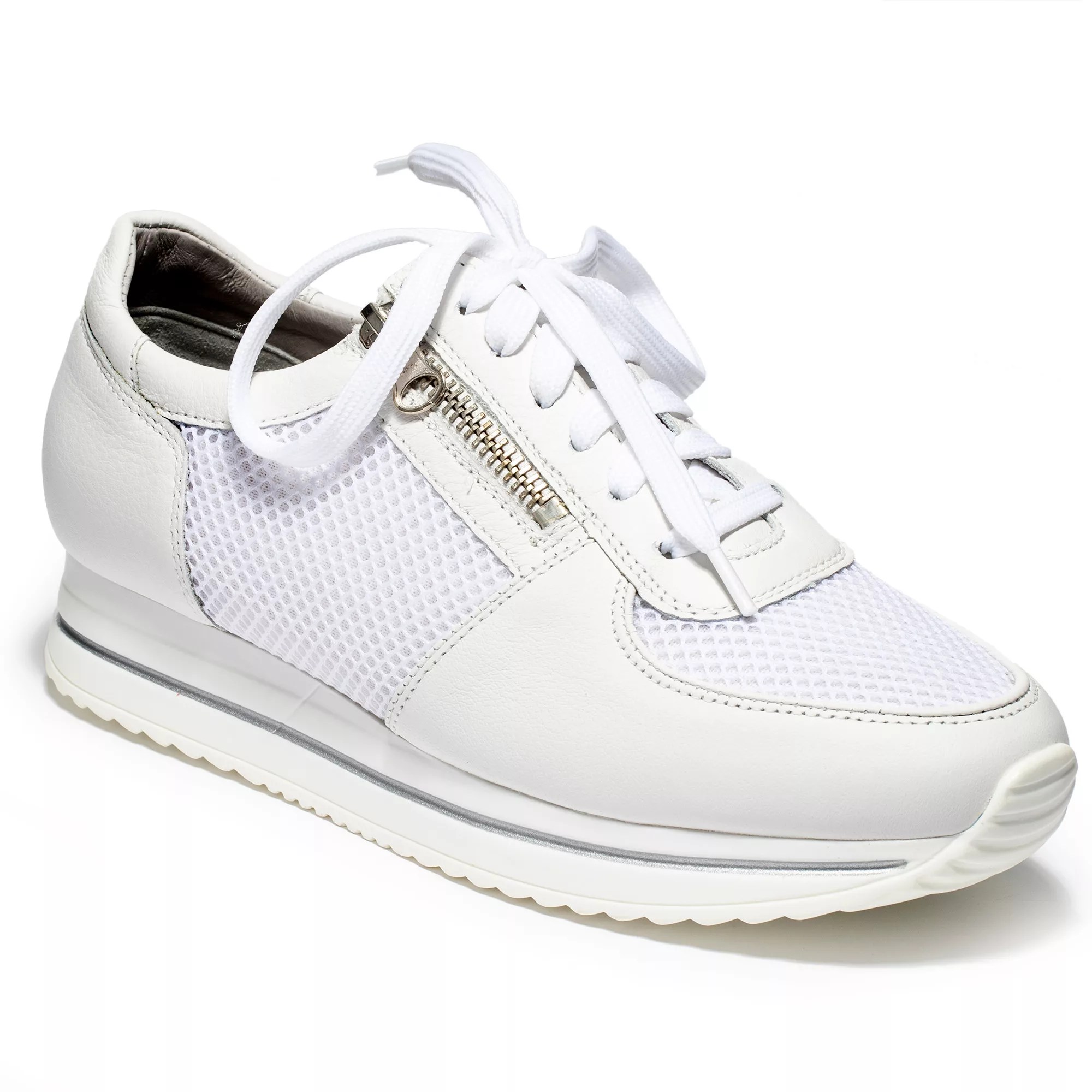 VITAFORM DamenSneaker Softnappa Mesh Sneakersohle QVC.de