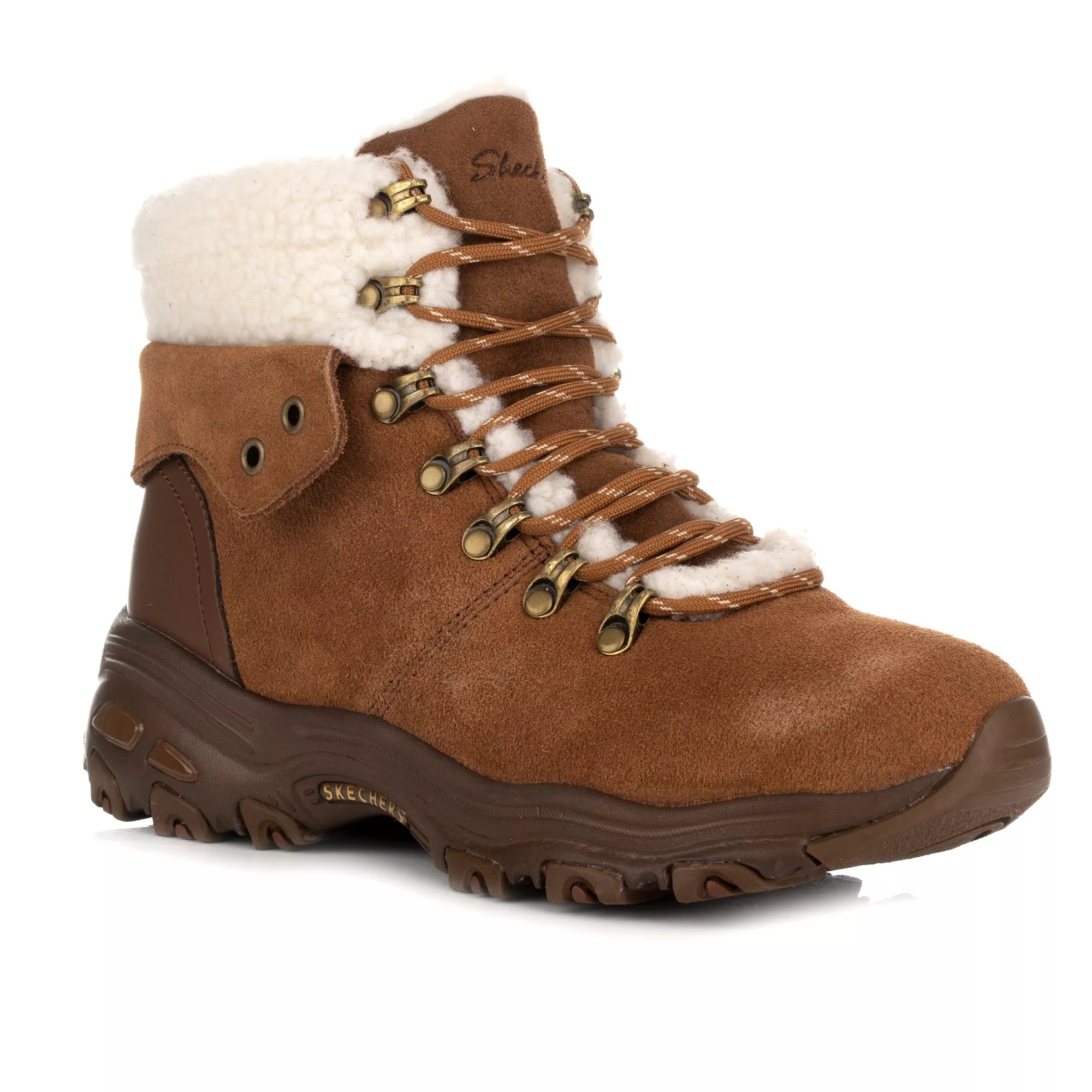 SKECHERS DamenTrekkingschuh D´Lites gefüttert Memory Foam QVC.de
