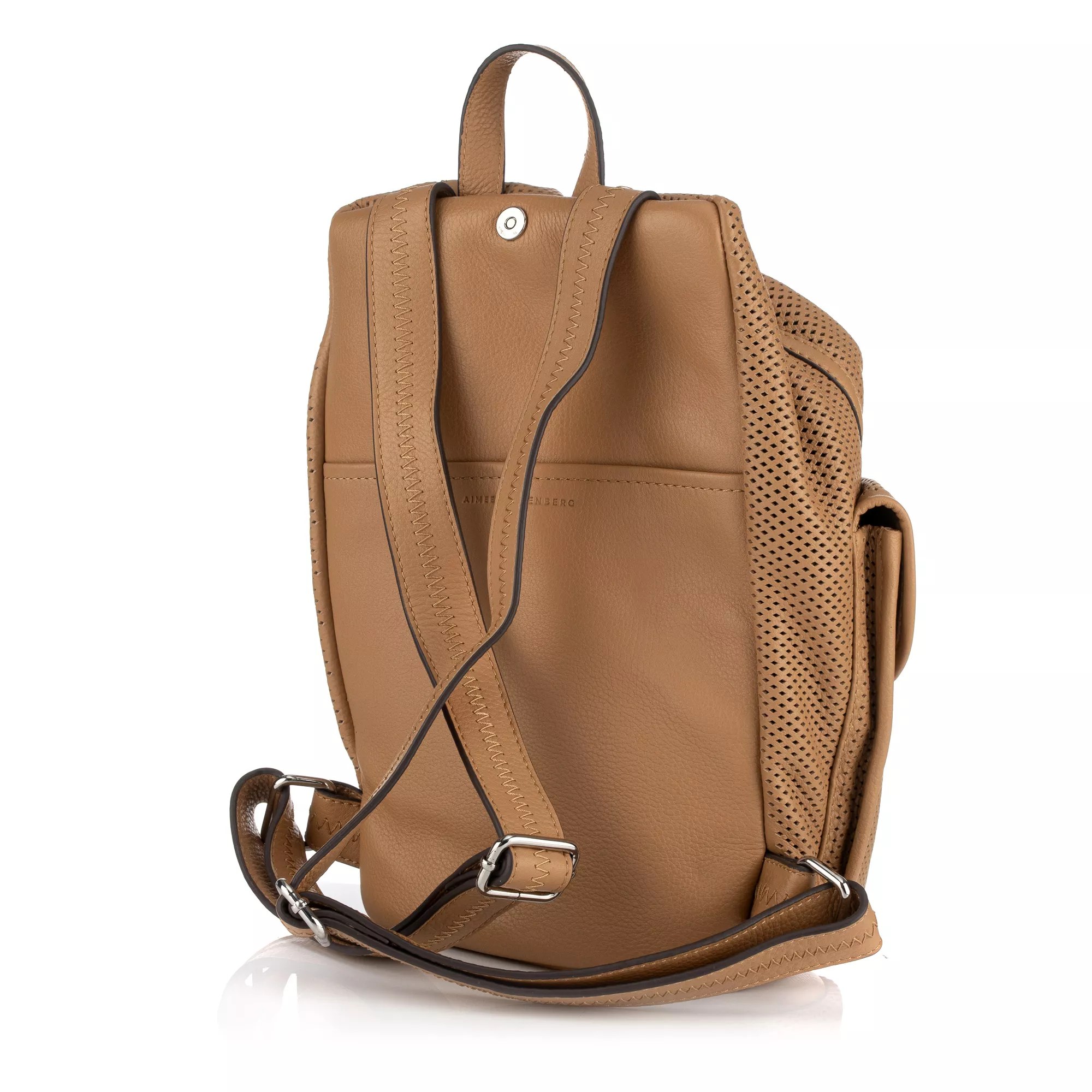 AIMEE KESTENBERG Rucksack Cargo echt Leder Sicherheitsfach QVC.de