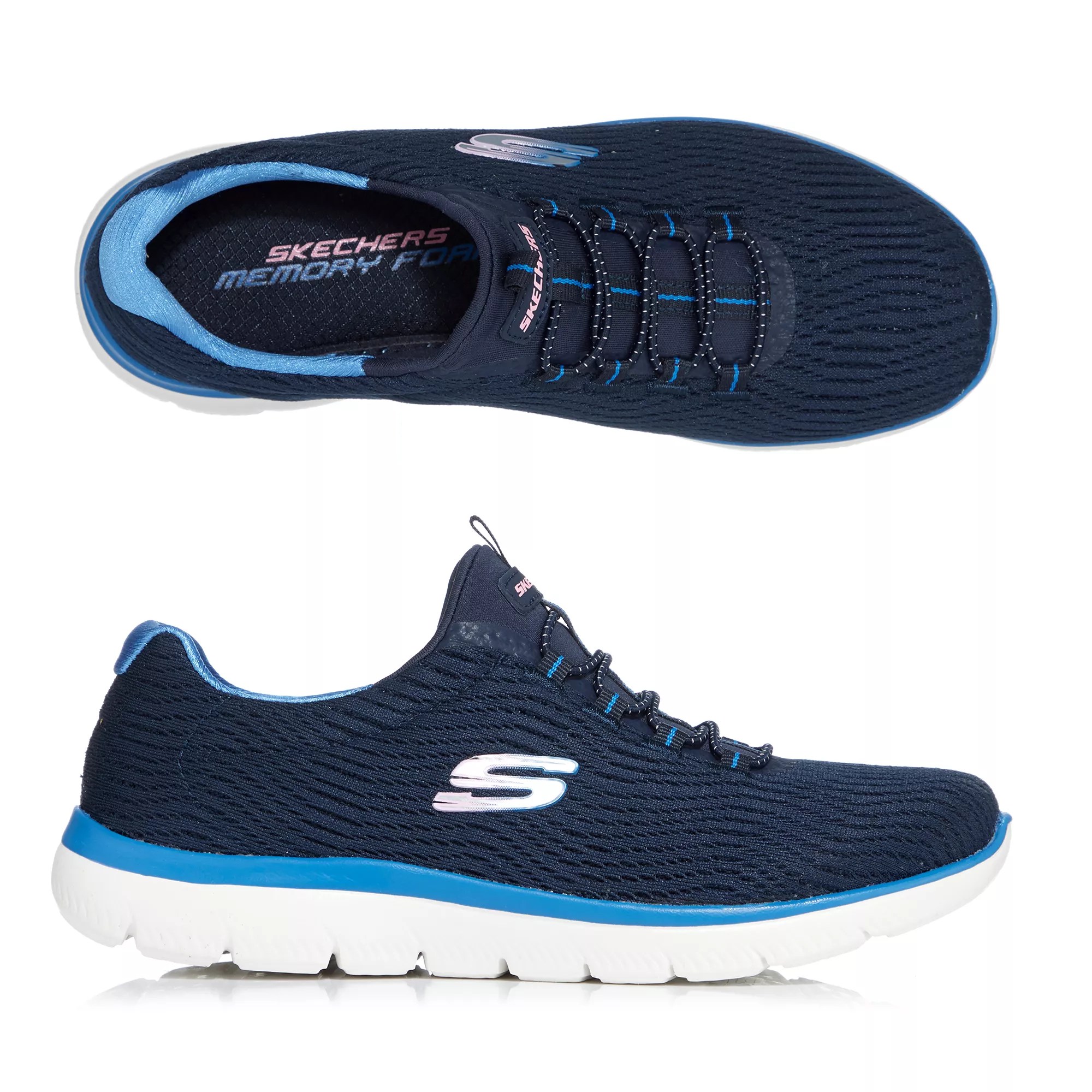 SKECHERS DamenSneaker Summits Next Wave Mesh Memory Foam QVC.de