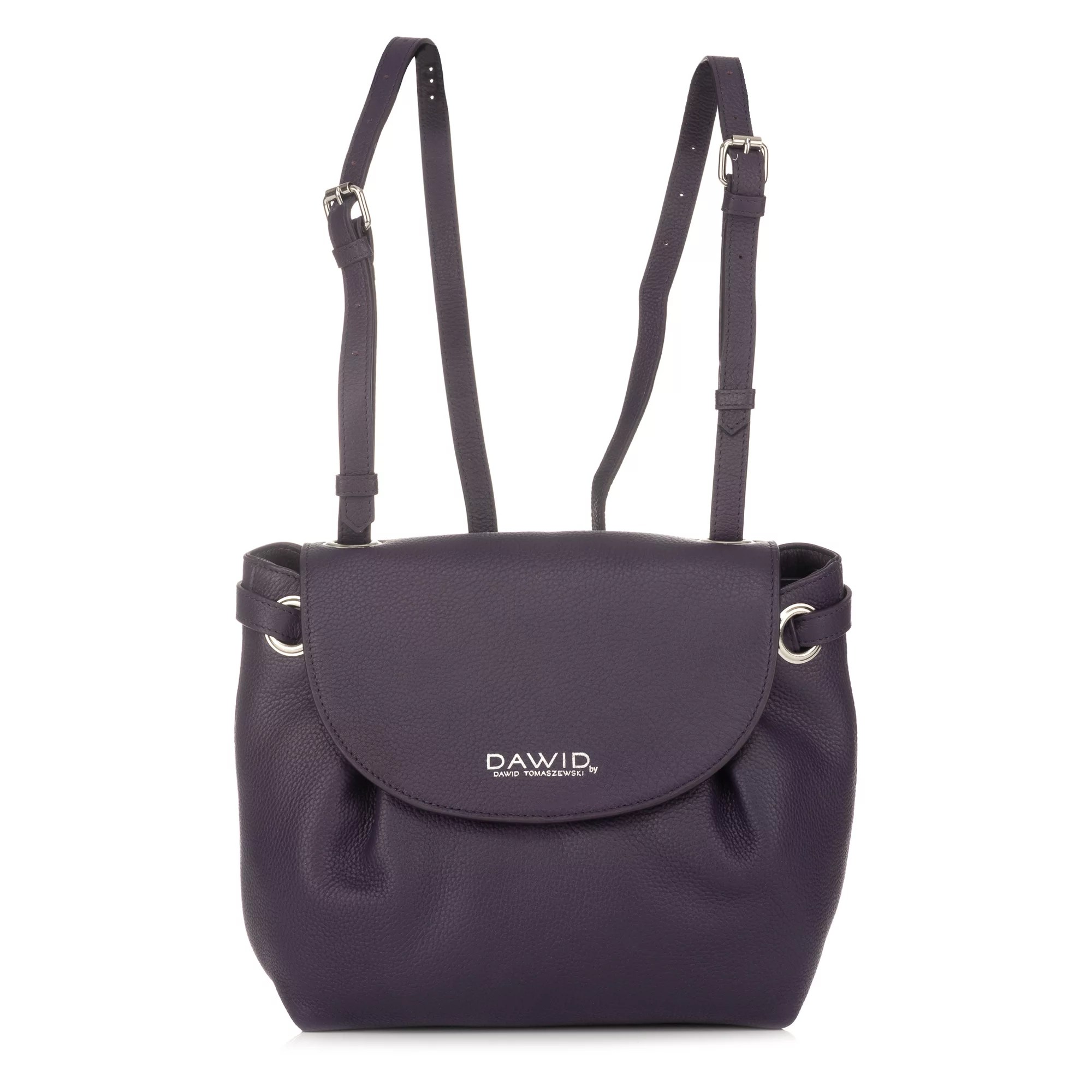 DAWID by Dawid Tomaszewski 2in1Rucksack & Schultertasche echt Leder