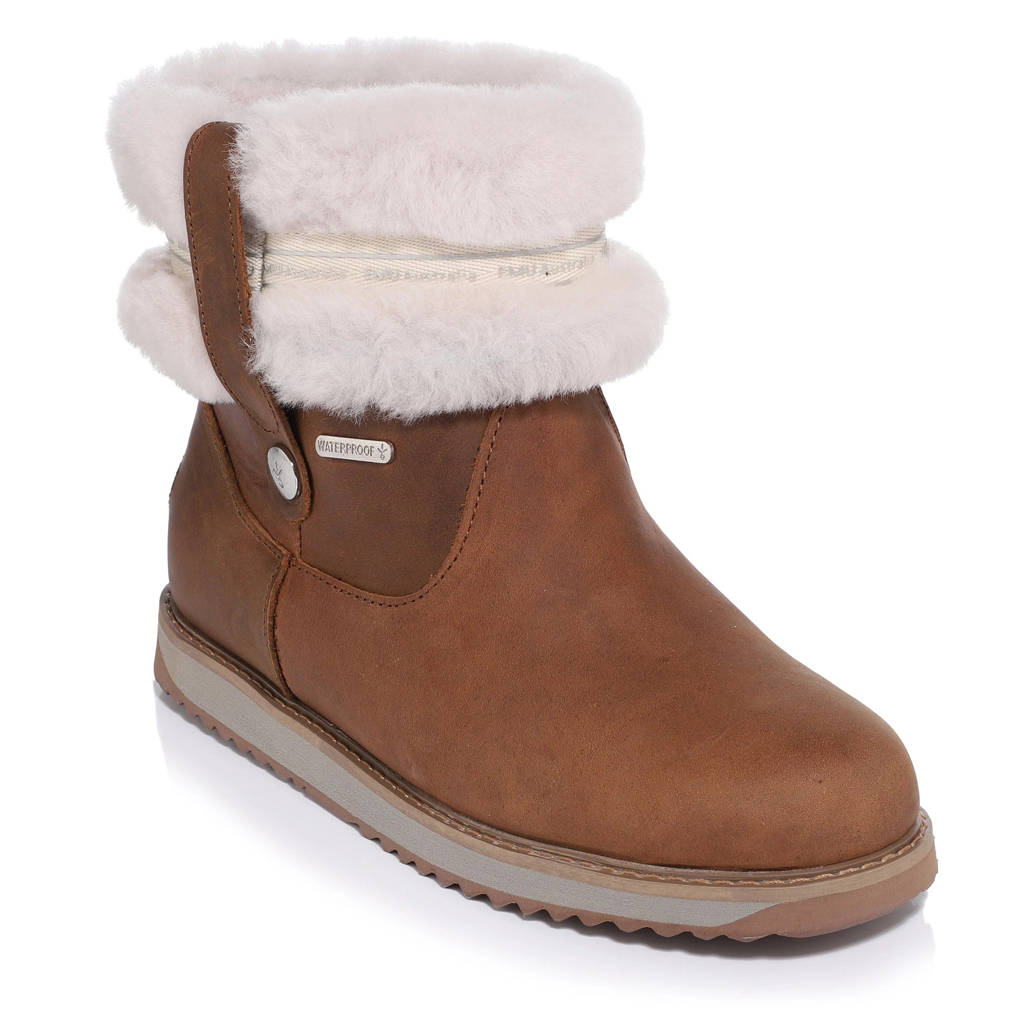 EMU Australia DamenStiefelette Scott Lammfell Wechselfußbett QVC.de