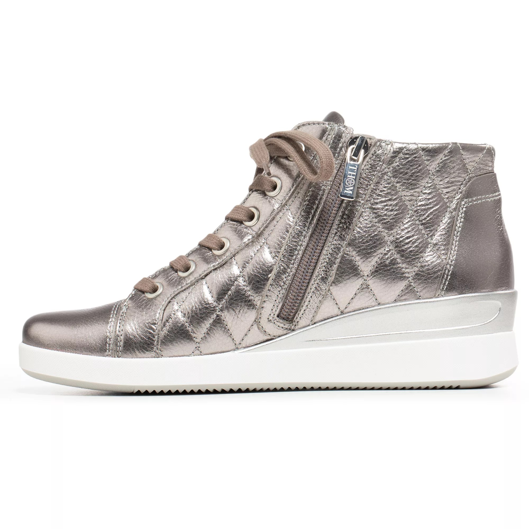 THOM by Thomas Rath DamenSneaker Fabrizio echt Leder SteppOptik QVC.de