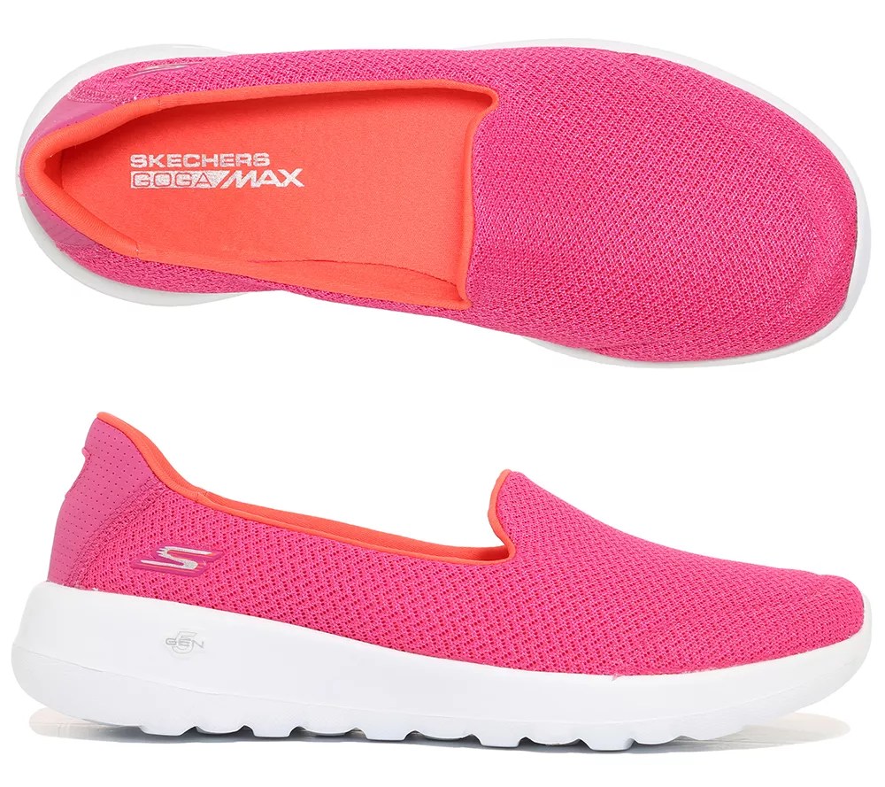 SKECHERS DamenSlipper GO WALK JOY Textil & Mesh QuickFit Portal QVC.de