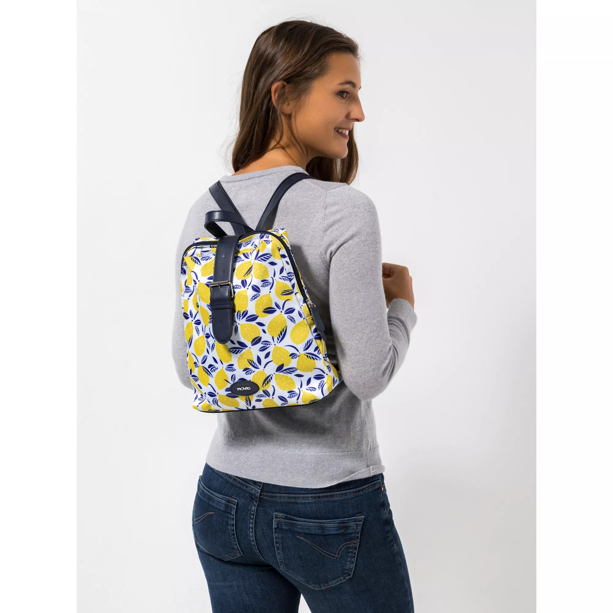 PICARD® Rucksack Bianca Sicherheitsfach großes Hauptfach QVC.de