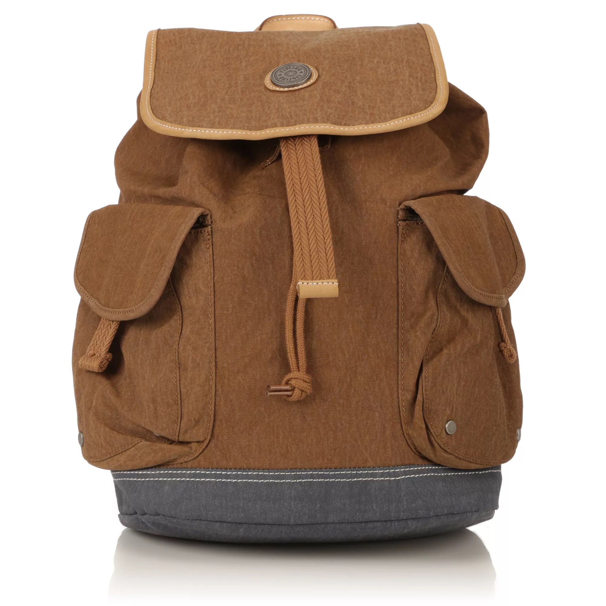 KIPLING® Rucksack Adimus Lederdetails PremiumLinie QVC.de