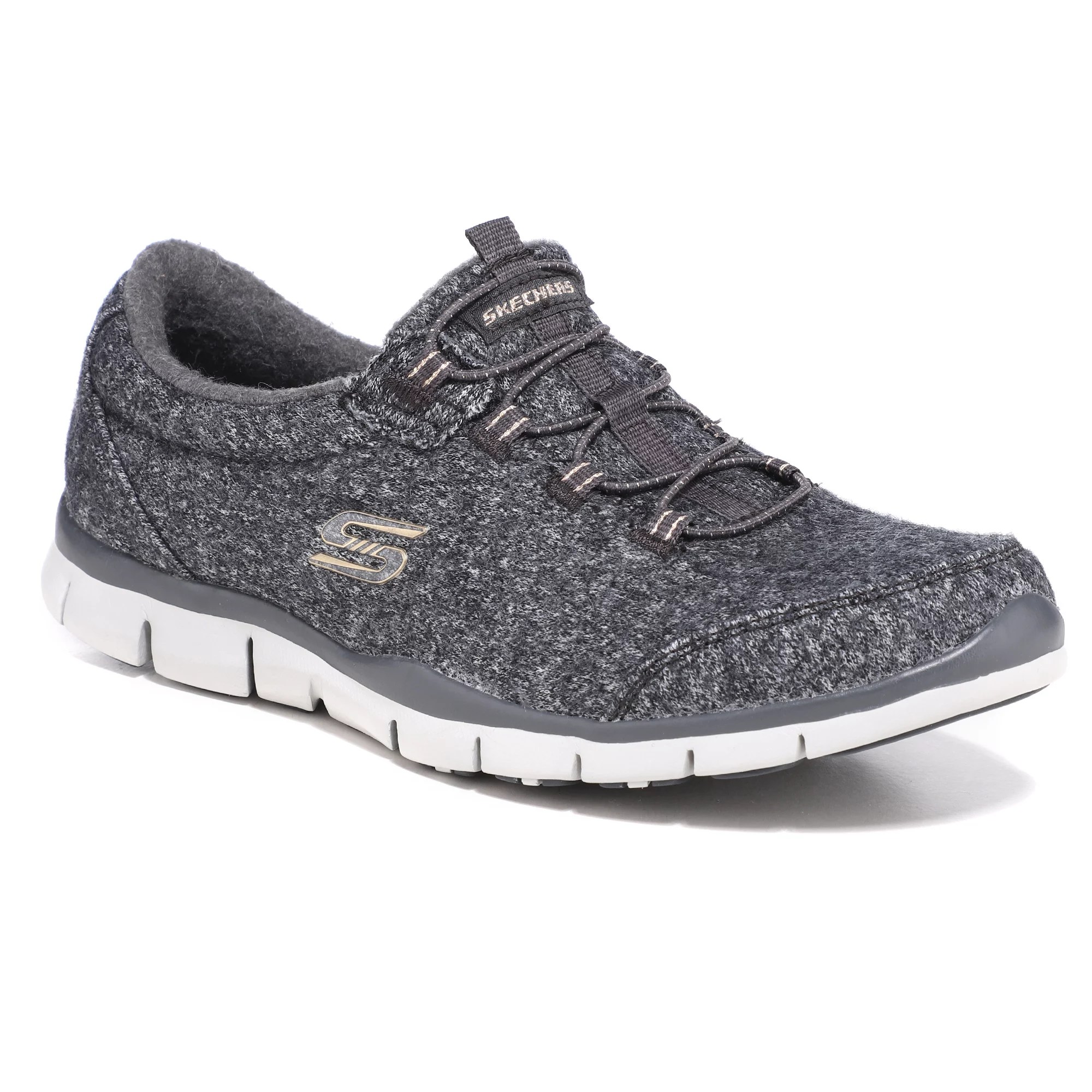 SKECHERS DamenSneaker WashaWool Premium Wolle GoGa Mat Technologie