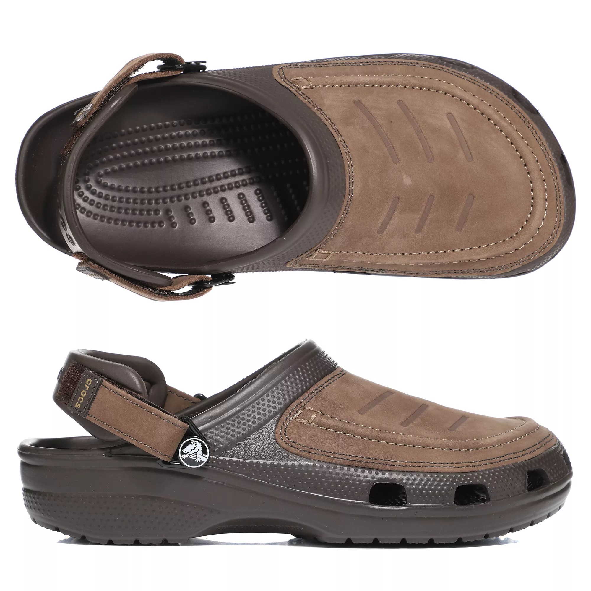 CROCS™ HerrenClog Yukon Vista Clog Materialmix Fersenriemen QVC.de