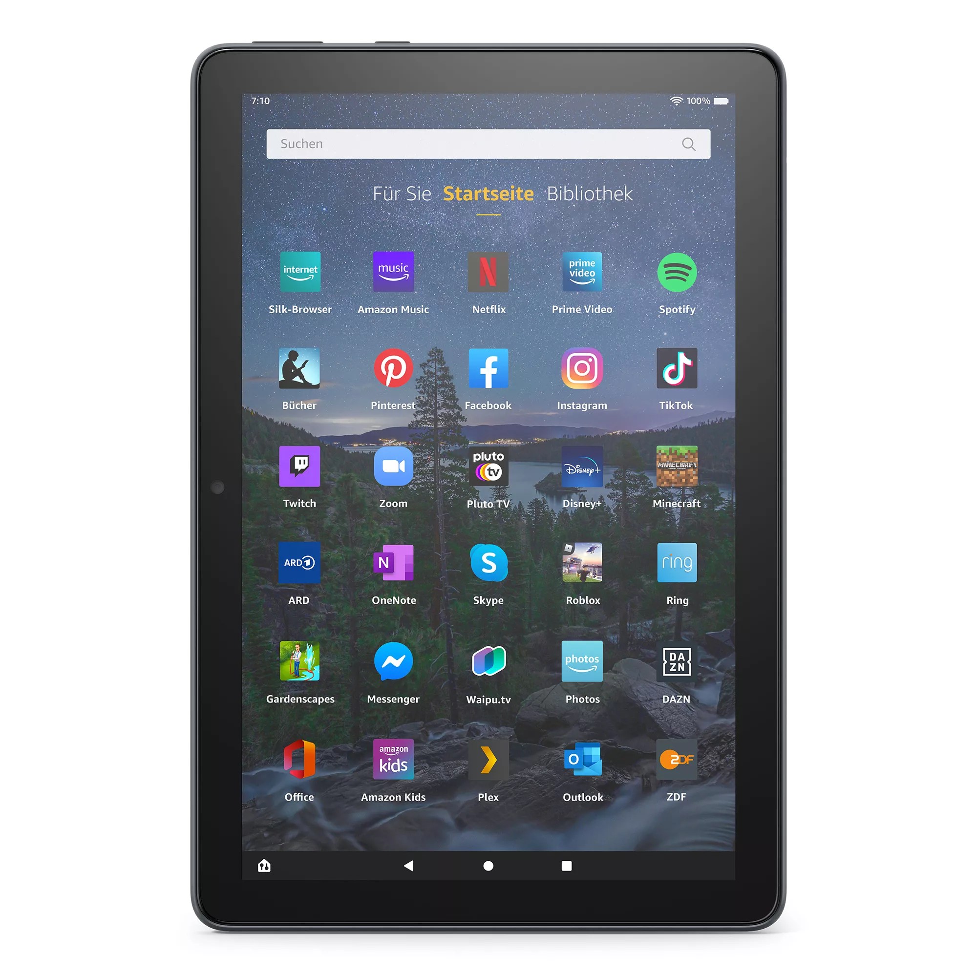 AMAZON Fire HD 10 Plus 25,6cm Tablet PC Full HD Display 32GB, mit
