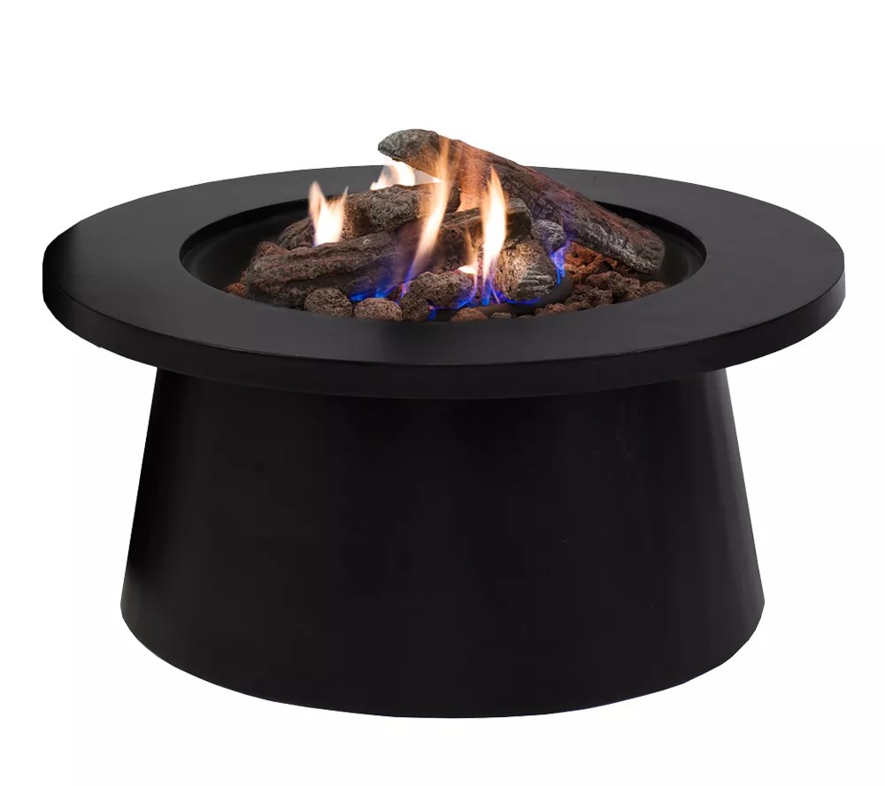 COSI FIRES Gasfeuerstelle Cosiglobe inkl. Feuersteine ca. 75x75x36cm QVC.de