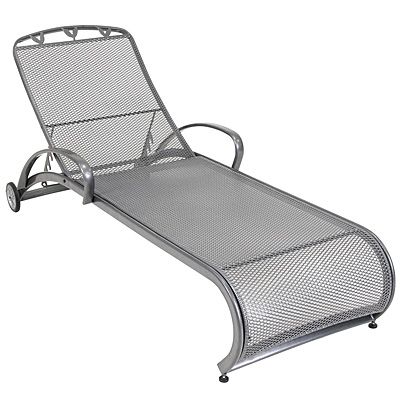 GREEMOTION Rollliege Nizza Streckmetall 4fach verstellbare Rückenlehne
