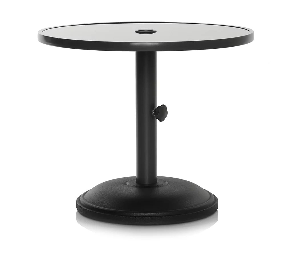 HARTMAN Loungetisch integrierter Schirmständer 19kg QVC.de