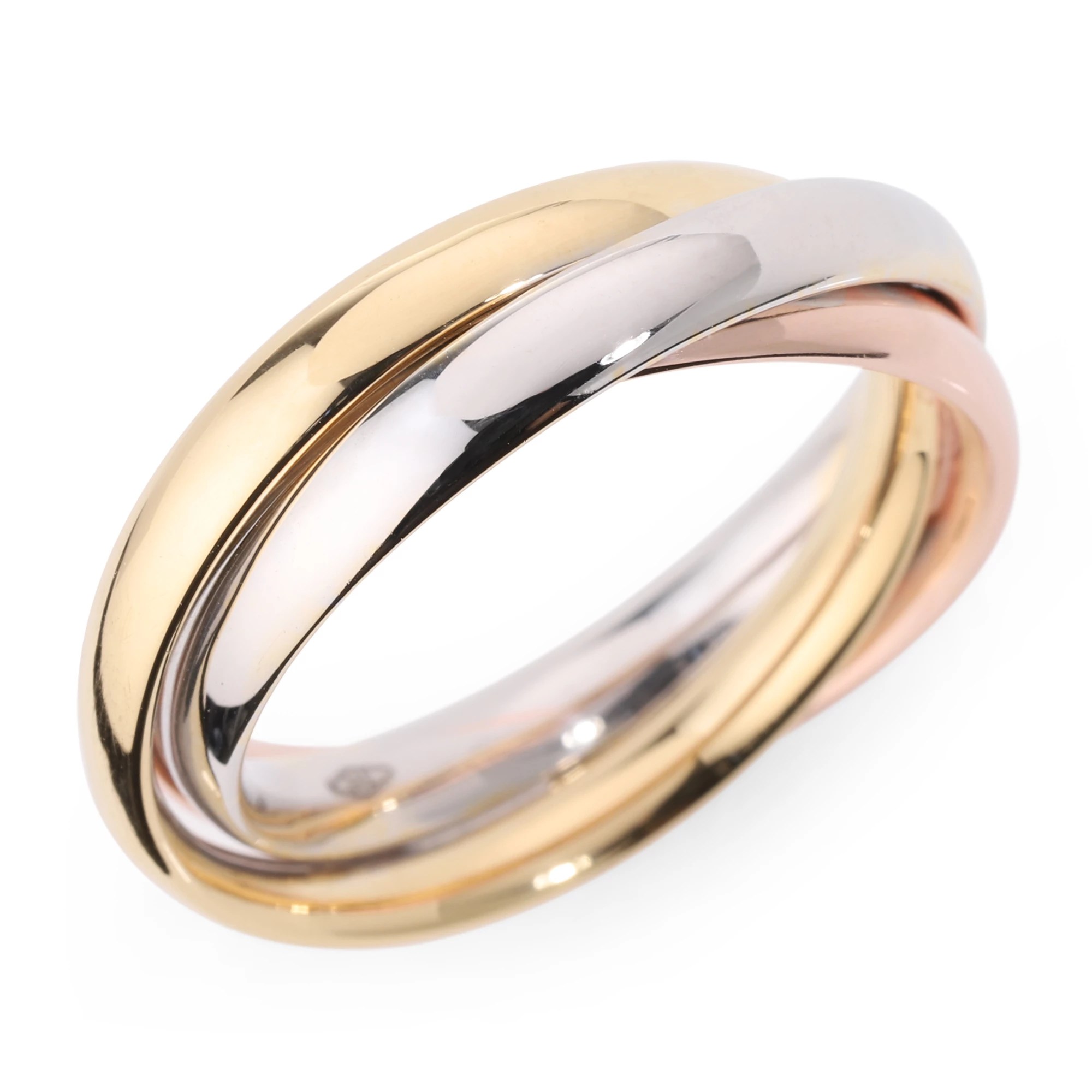 GOLDRAUSCH Ring tricolor mind. 2,1g Gold 585 QVC.de