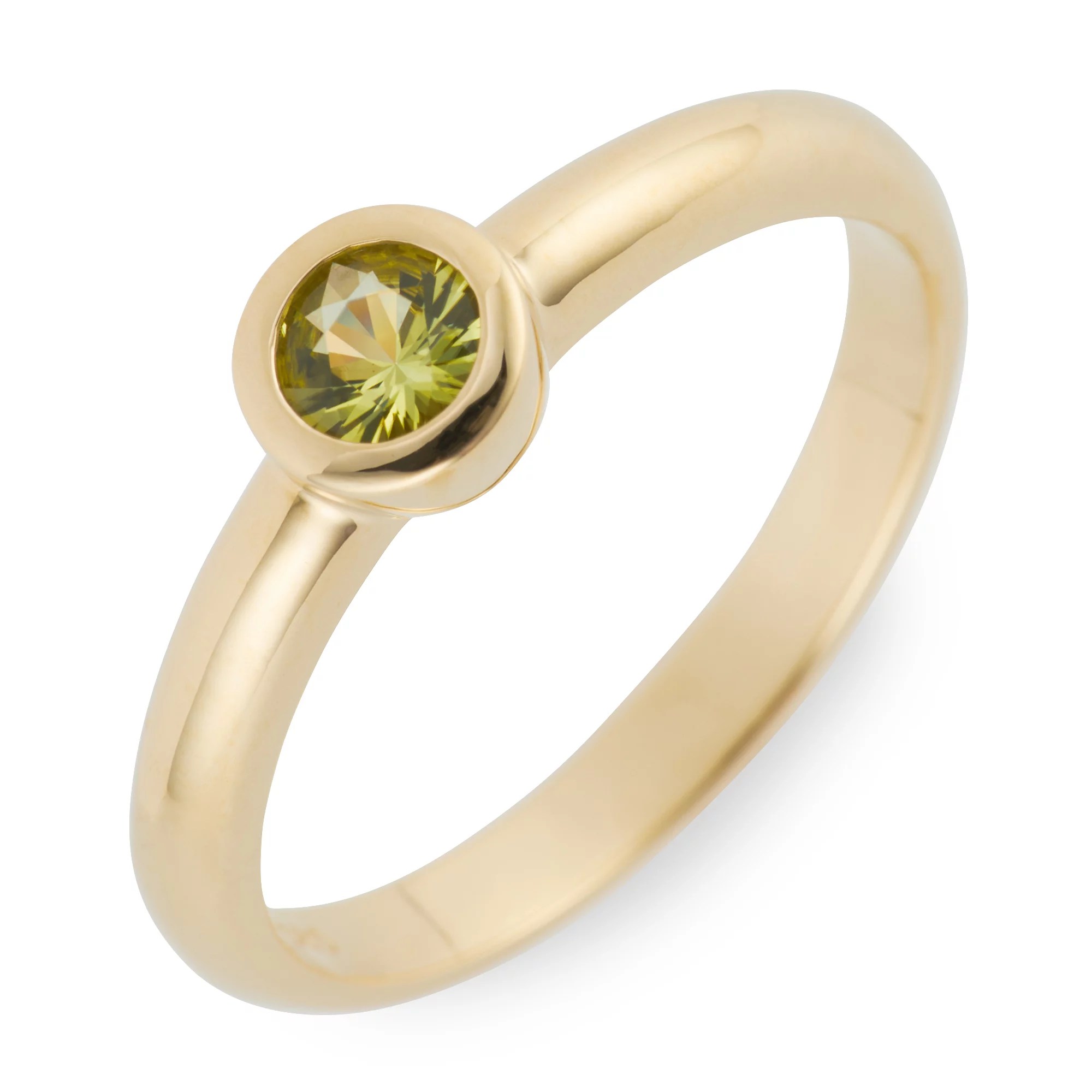 JEPARA Pallavin SolitärRing ca. 0,25ct Rundschliff Gold 585 QVC.de