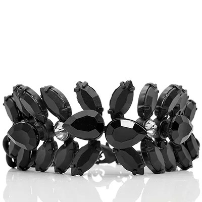 E.G. by Marianne Halcour Kristalle BlütenArmband Designschmuck QVC.de