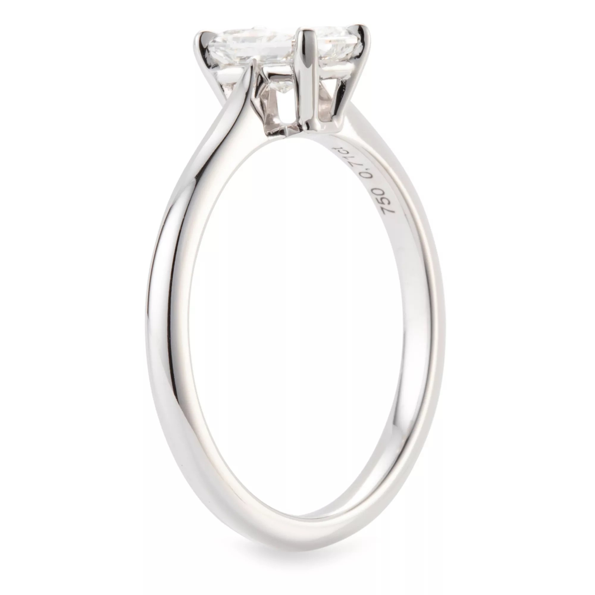 MENZE DIAMONDS Radiant SolitärRing 1 Diamant 0,70ct Laboratory Grown