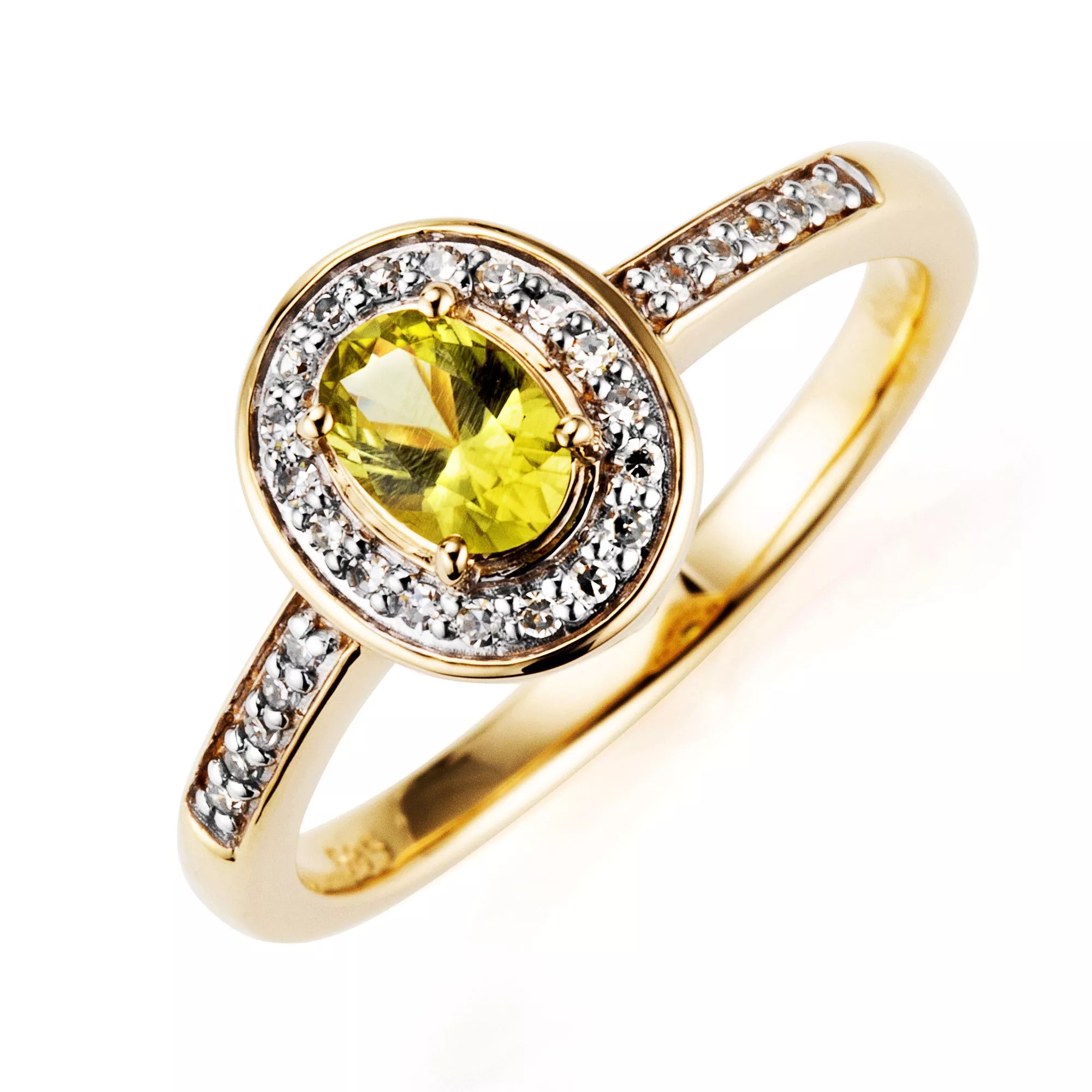 JEPARA Pallavin Ring mind. ca. 0,43ct 28 Diamanten 0,12ct Gold 585 QVC.de