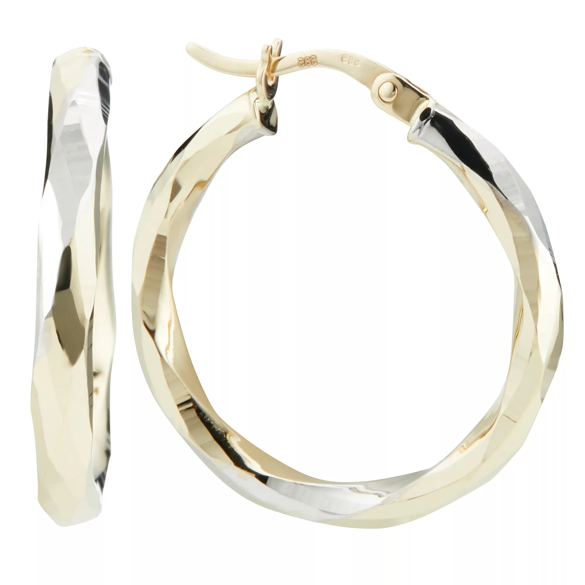 GOLDRAUSCH Creolen gedreht mindestens 1,6g Gold 585 QVC.de