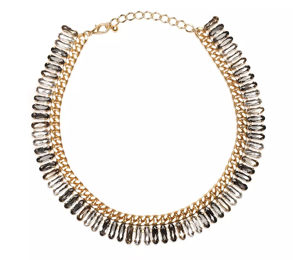 E.G. by Marianne Halcour Collier Länge 48cm Designschmuck QVC.de