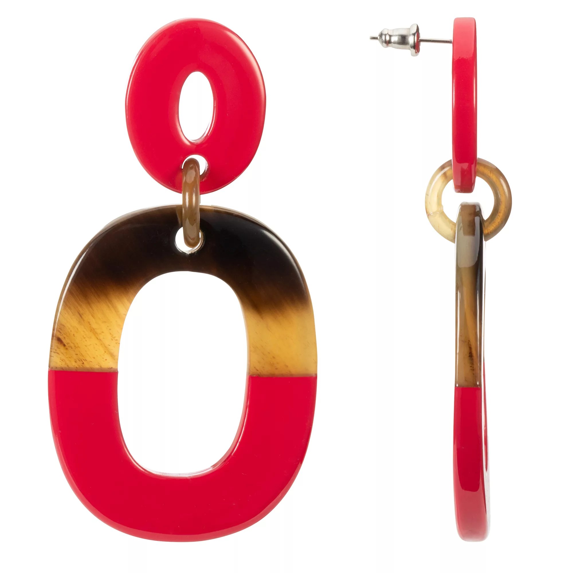FILIPPA FIRENZE Ohrhänger Horn oval Modeschmuck QVC.de