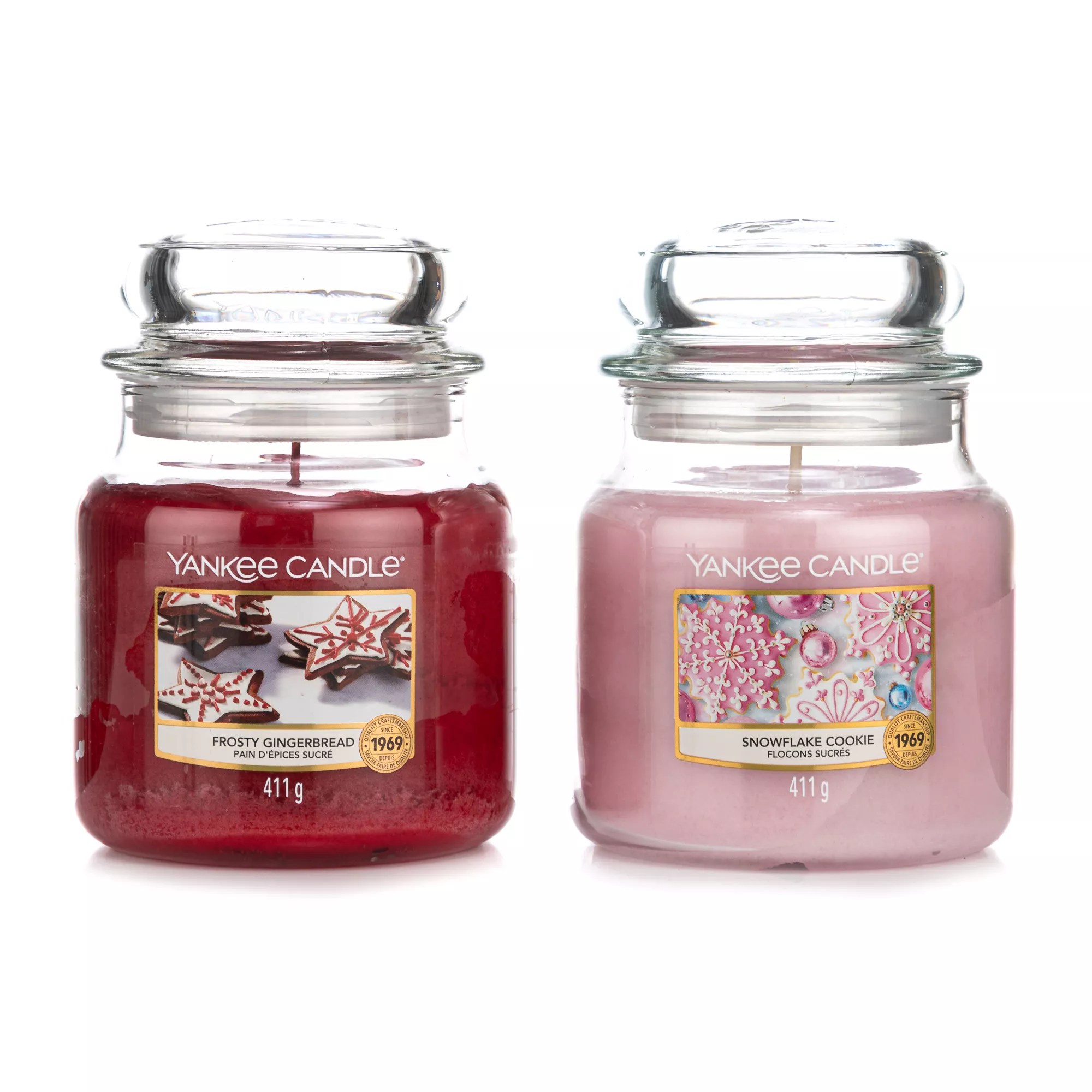 YANKEE CANDLE® DuftkerzenSet Winter Sweets 2 Medium Jars je 411g