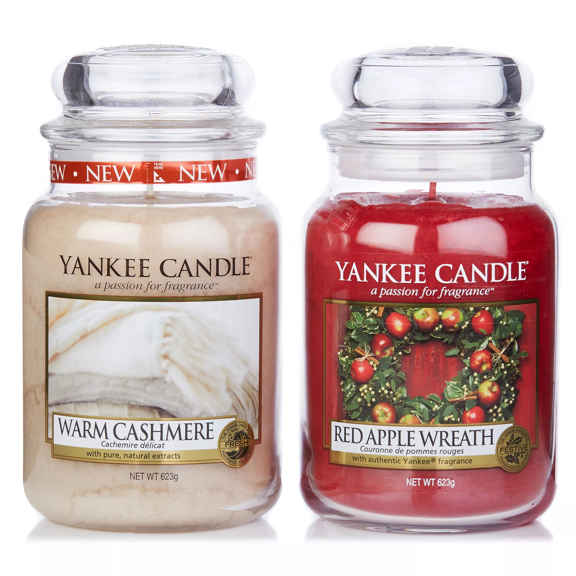 YANKEE CANDLE® Duftkerzen im Apothekerglas Brenndauer 110150h je 623g