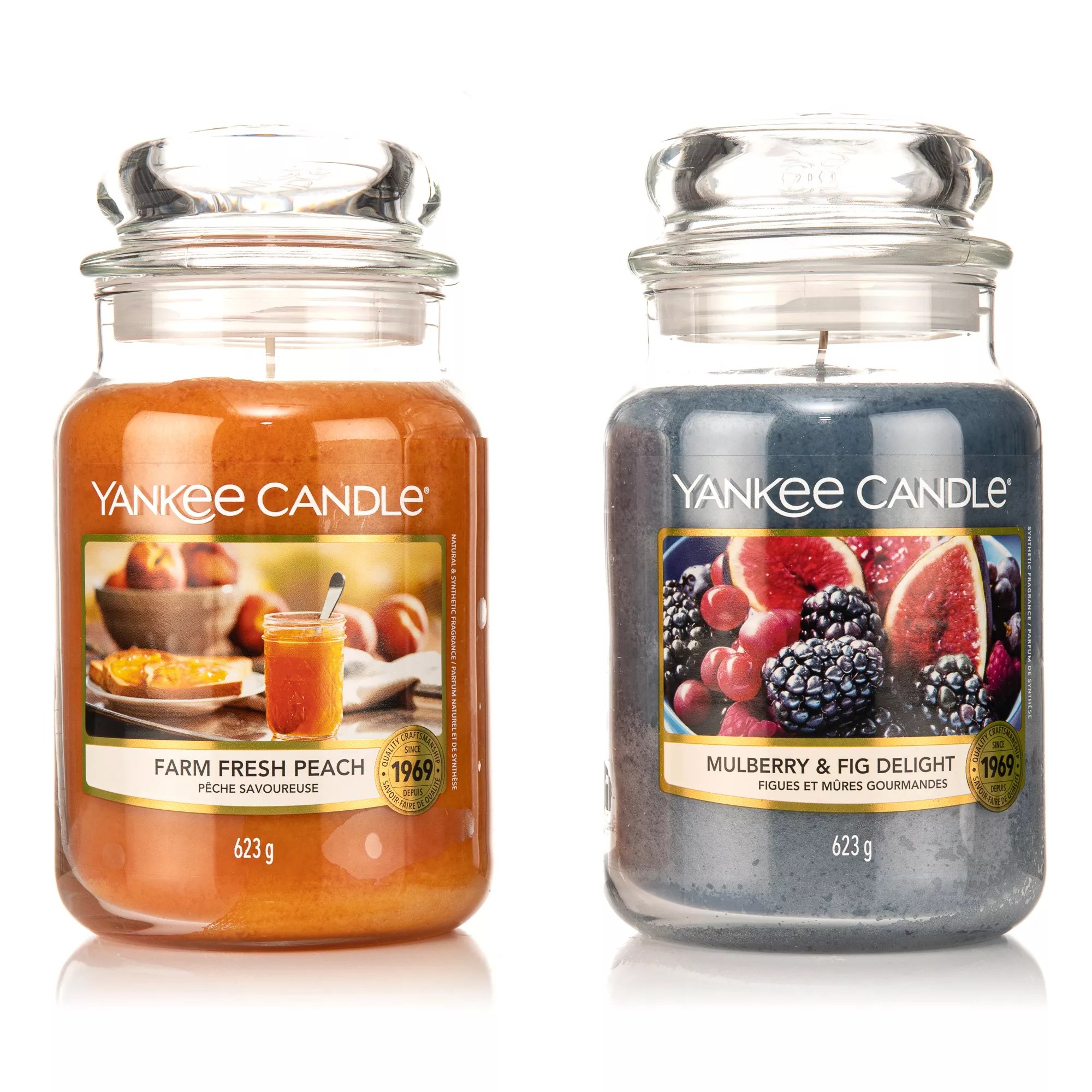 YANKEE CANDLE® DuftkerzenSet Herbstneuheiten 2 Large Jars je 623g