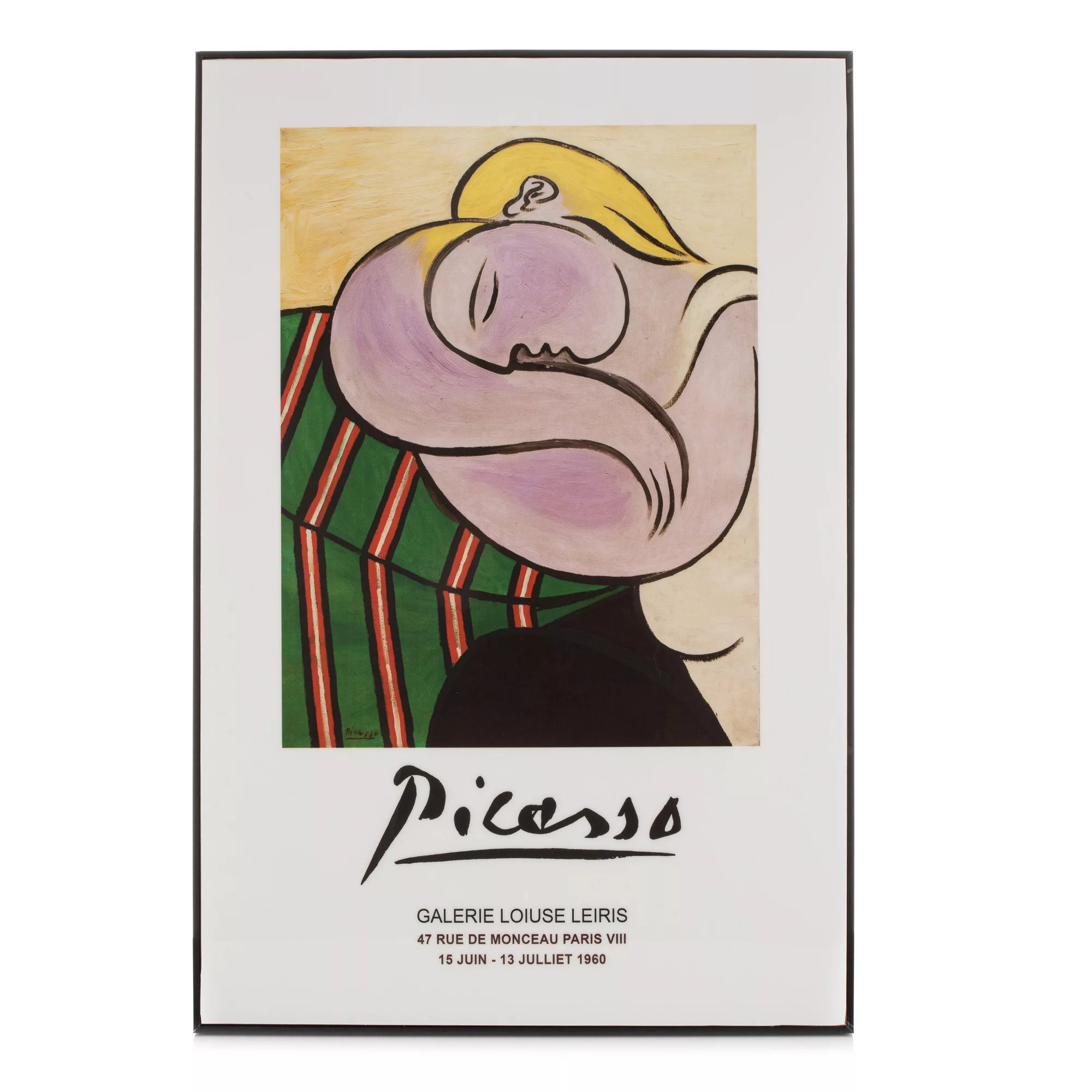 my HOME stories Wandbild Picasso Gemälde bunt inkl. Rahmen 41x61x2,5cm