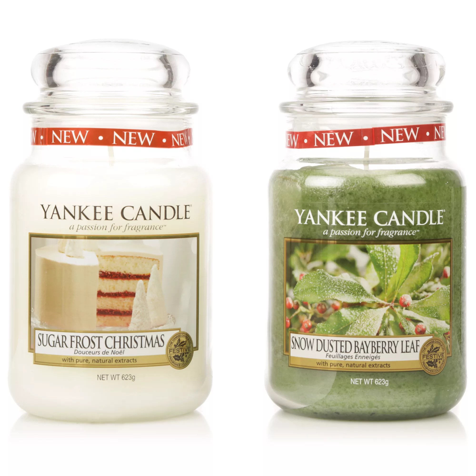 YANKEE CANDLE® 2 Duftkerzen im Apothekerglas Brenndauer 110150h je