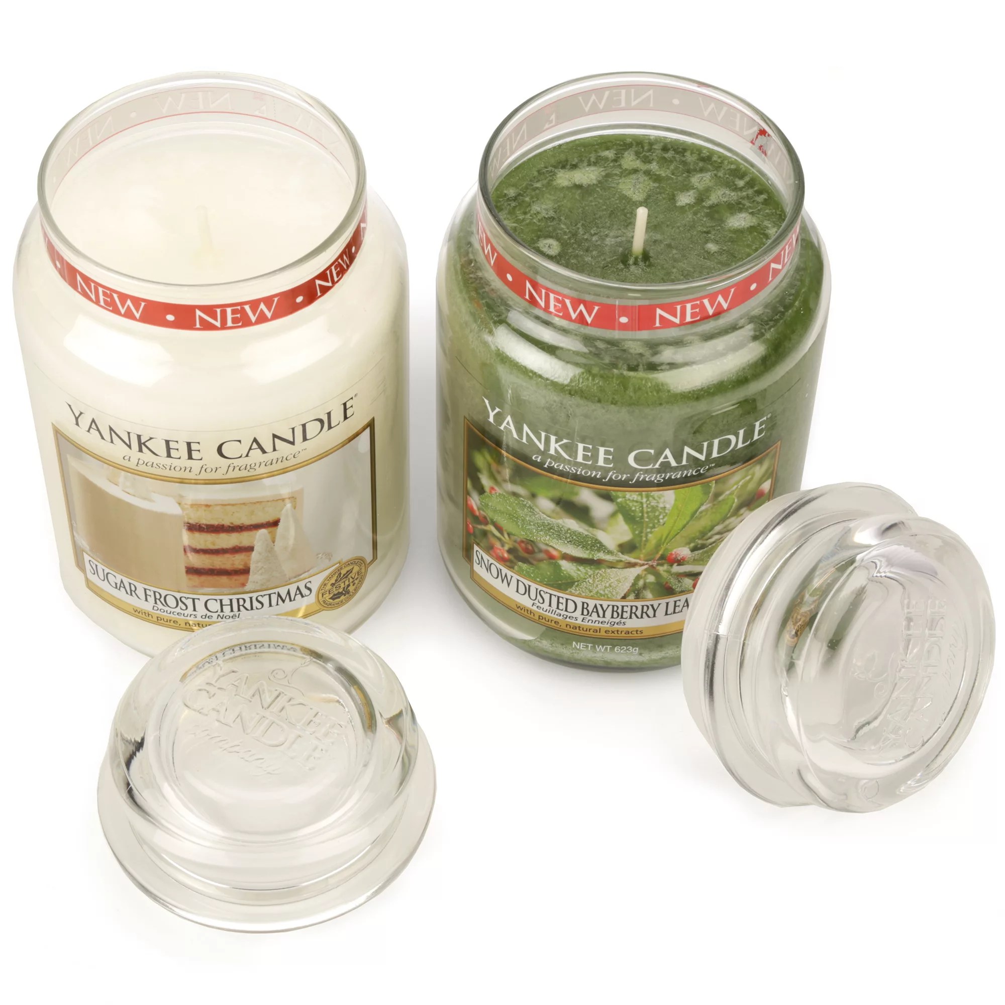 YANKEE CANDLE® 2 Duftkerzen im Apothekerglas Brenndauer 110150h je