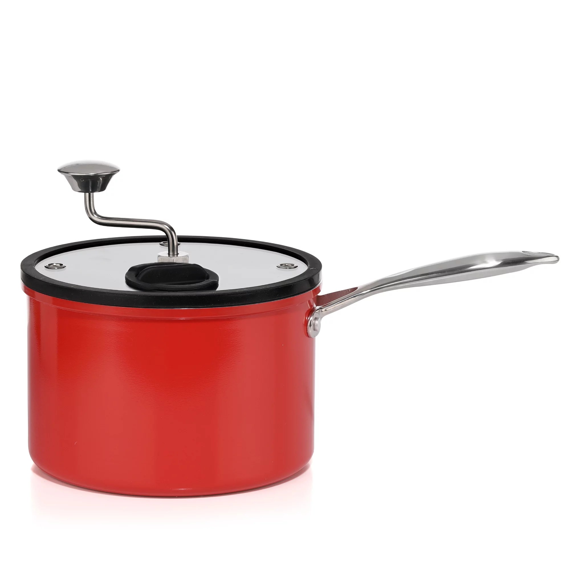 ZIPPY PopcornTopf mit Kurbelmechanismus Aluminium Volumen 4l QVC.de