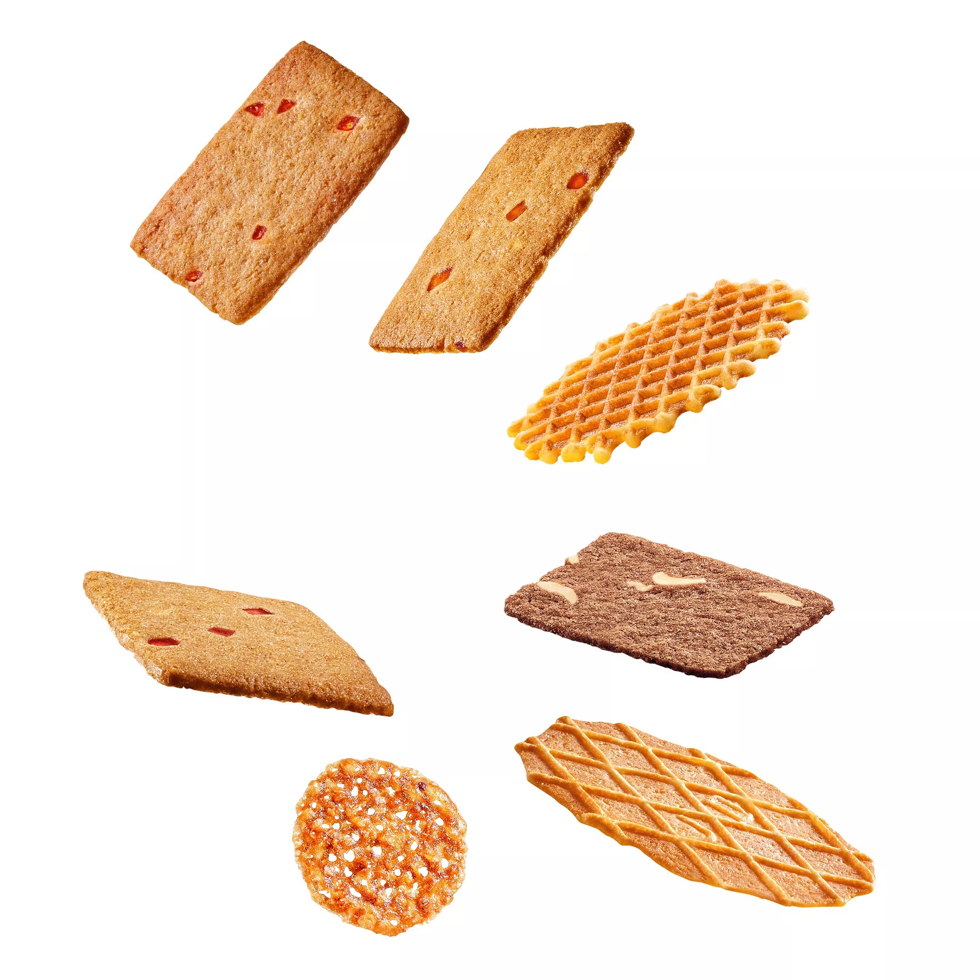 JULES DESTROOPER Snacks Gebäckauswahl 7 Packungen Inhalt 476g QVC.de