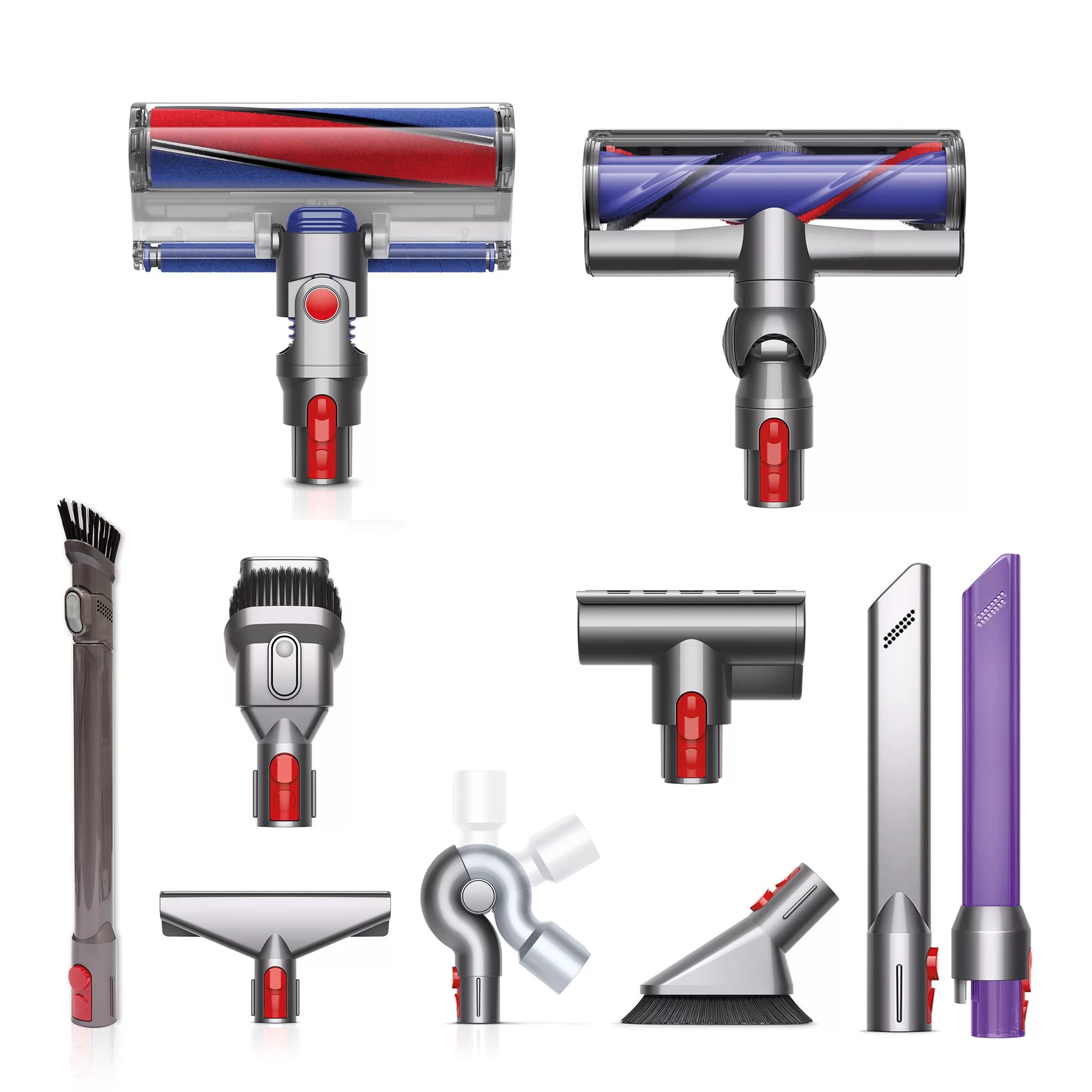 DYSON Akku-Staubsauger V8 Absolute inkl. Komplettpflege-Set & LED