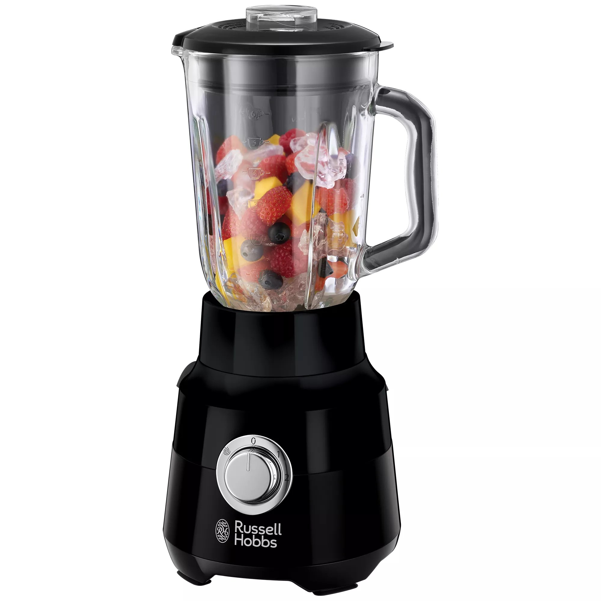 RUSSELL HOBBS GlasStandmixer Matte Black Fassungsvermögen 1,5L 2