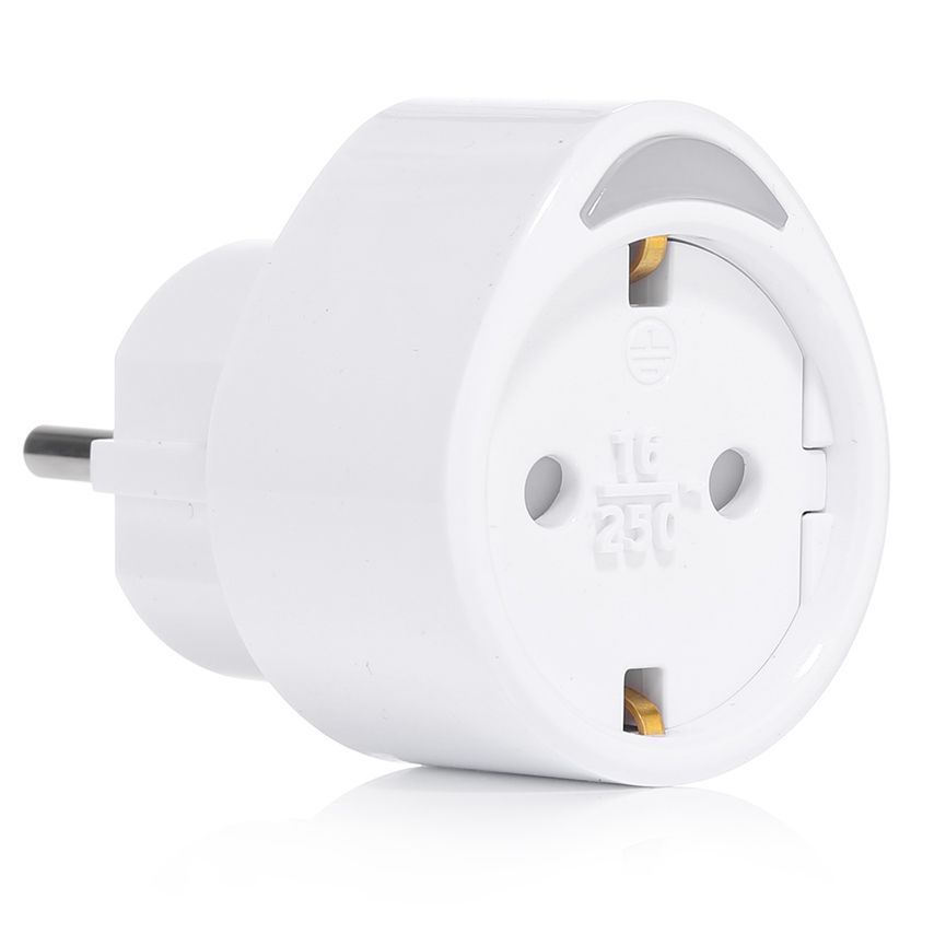 ONE TOUCH Steckeradapter mit Auswurfhilfe Bauart TÜV geprüft 2 Stück QVC.de