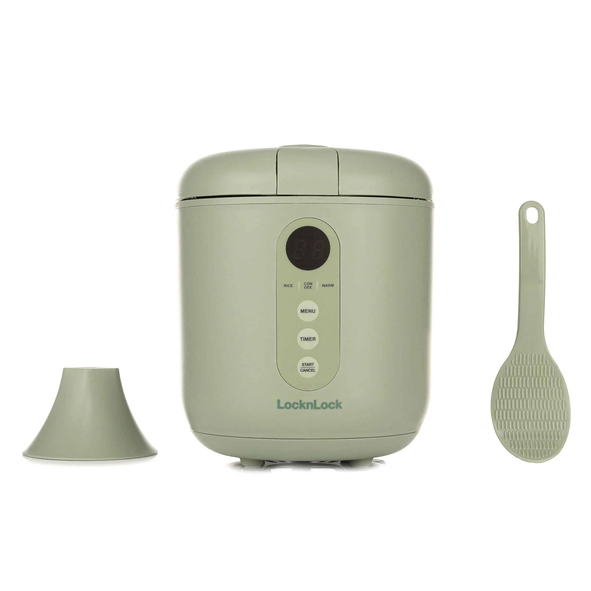 LocknLock MiniReiskocher 0,8l antihaftbeschichtet 15x17,5x17,8cm QVC.de