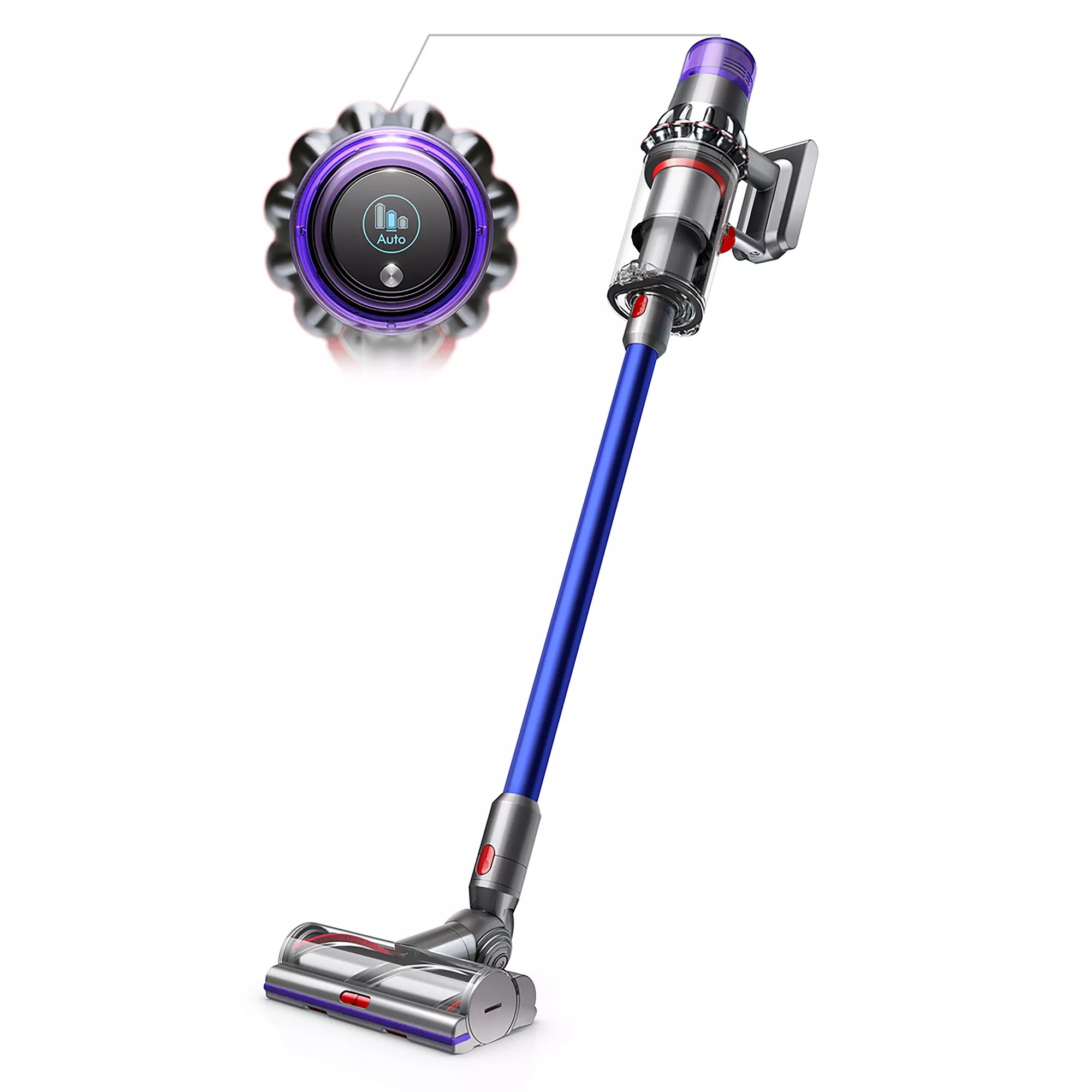 DYSON AkkuStaubsauger V11 Absolute autom. Bodendüse & LCDDisplay QVC.de