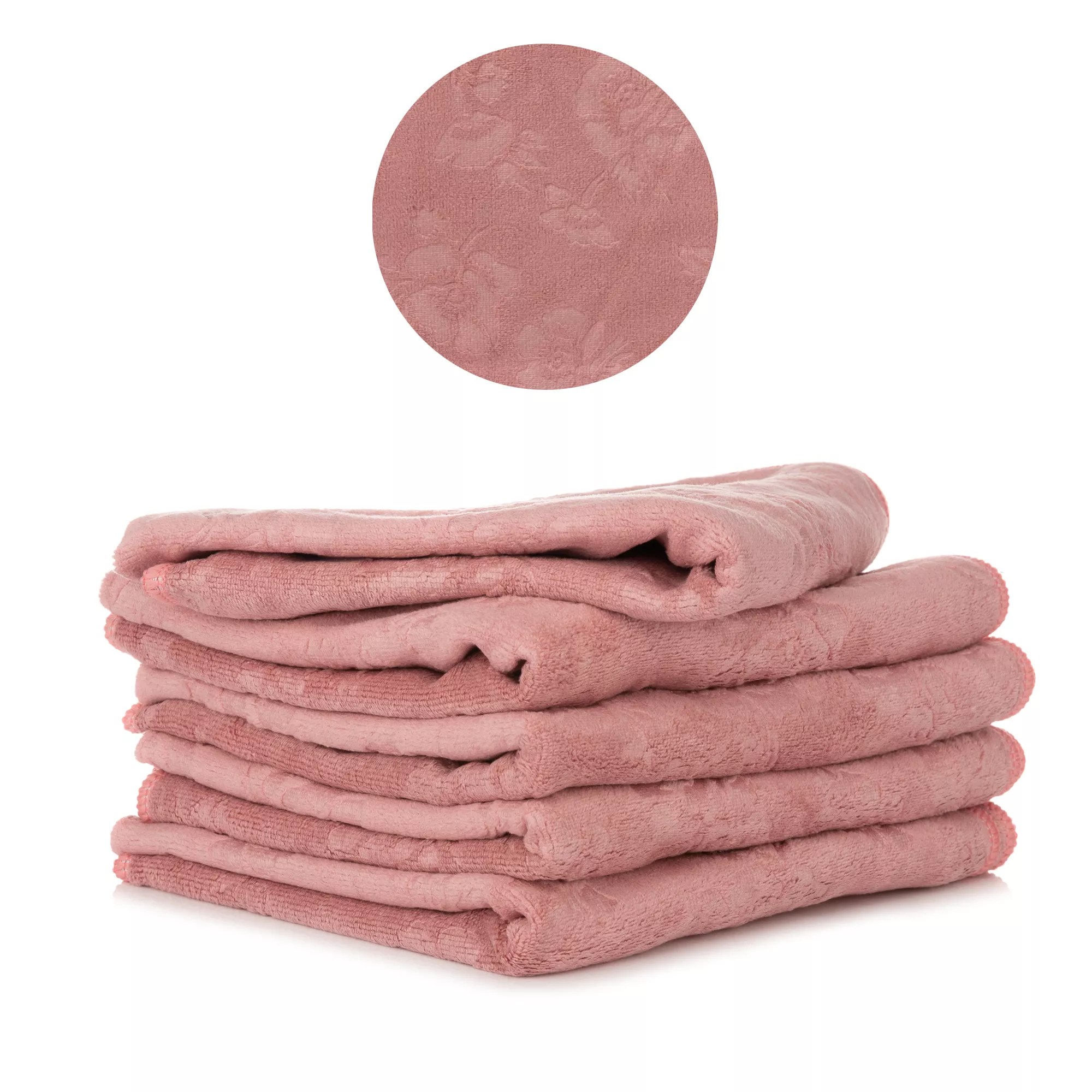 AQUA CLEAN Kristall Geschirrtücher mit Prägemotiv 5tlg. QVC.de