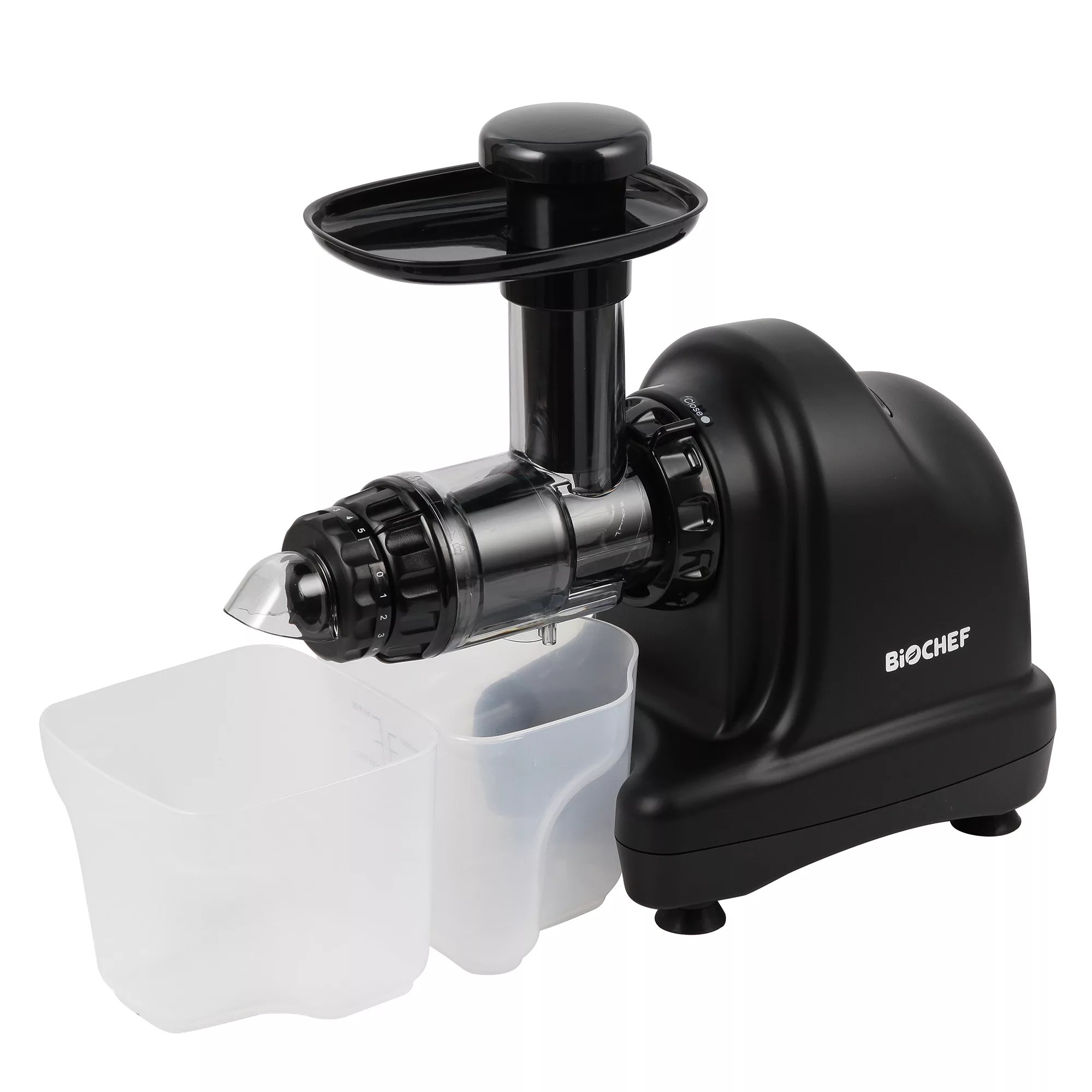 BIOCHEF Axis Cold Press Juicer 150W, 10J. Herstellergarantie QVC.de