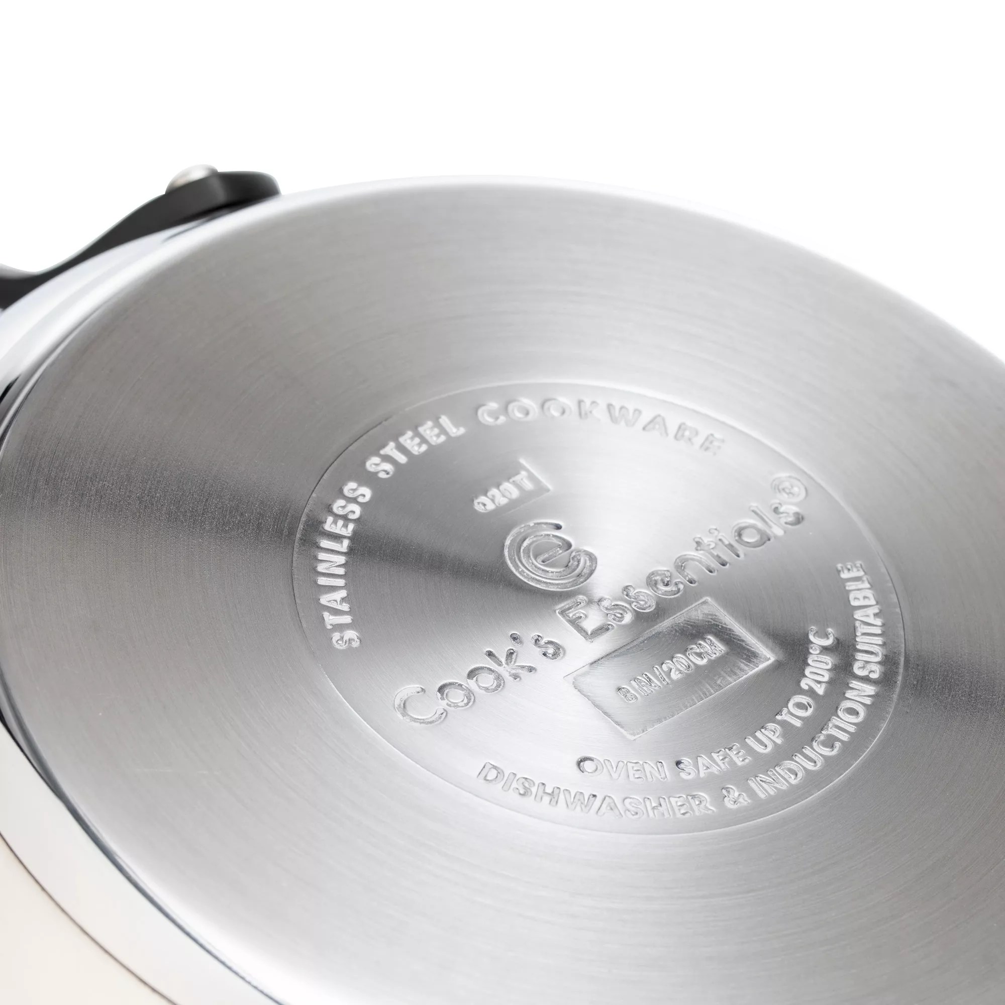 COOK´S ESSENTIALS Pfannen-Set Ø 20 & 24cm Edelstahl