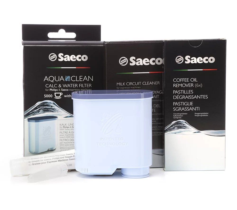 SAECO by PHILIPS PflegeSet inkl. Aqua Clean 5tlg. QVC.de