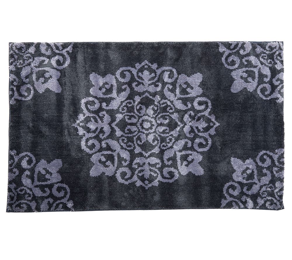 CASA FONDO Mikrofaser Teppich Ornament rutschfeste Rückseite QVC.de