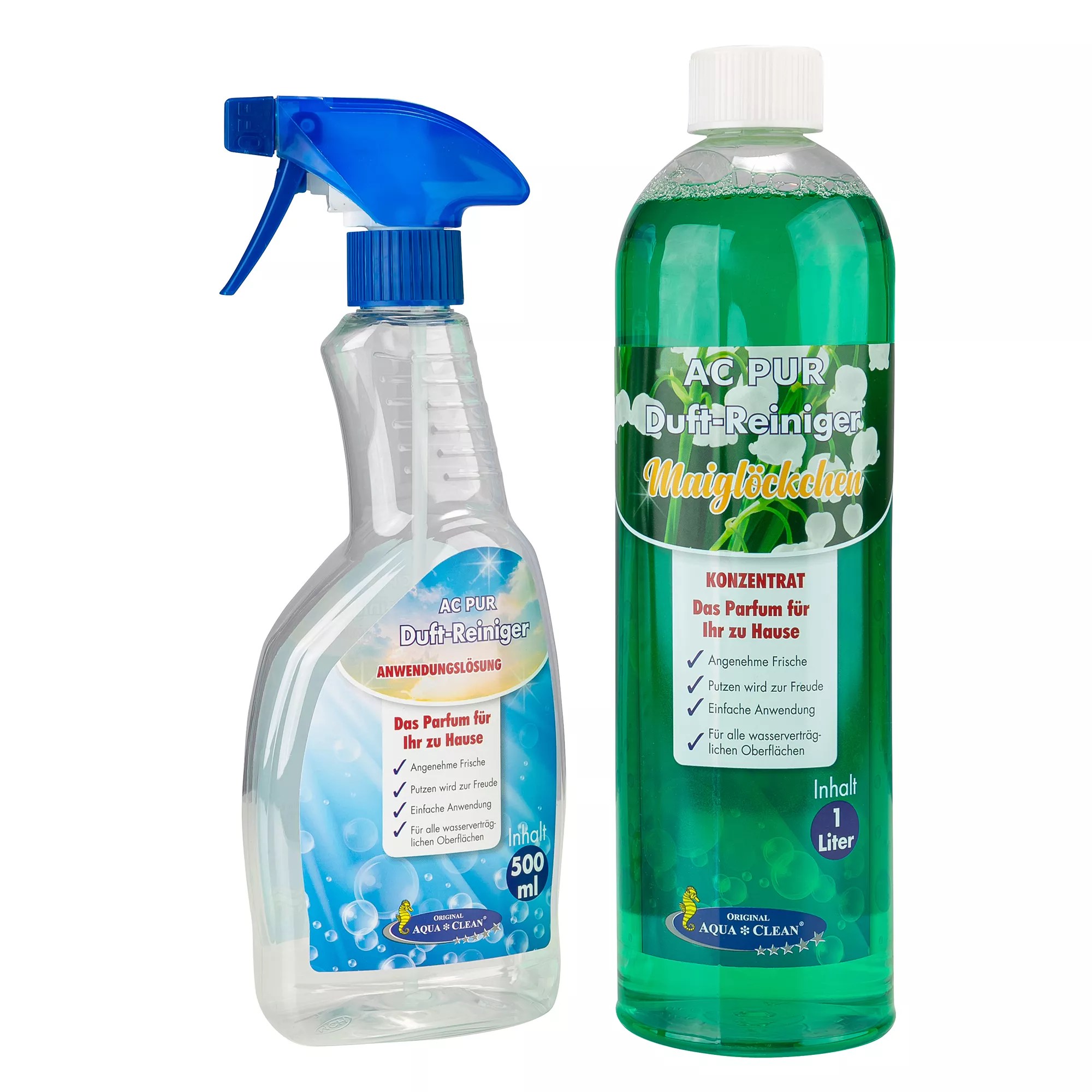 AQUA CLEAN PUR DuftReiniger Konzentrat hochergiebig 1l QVC.de
