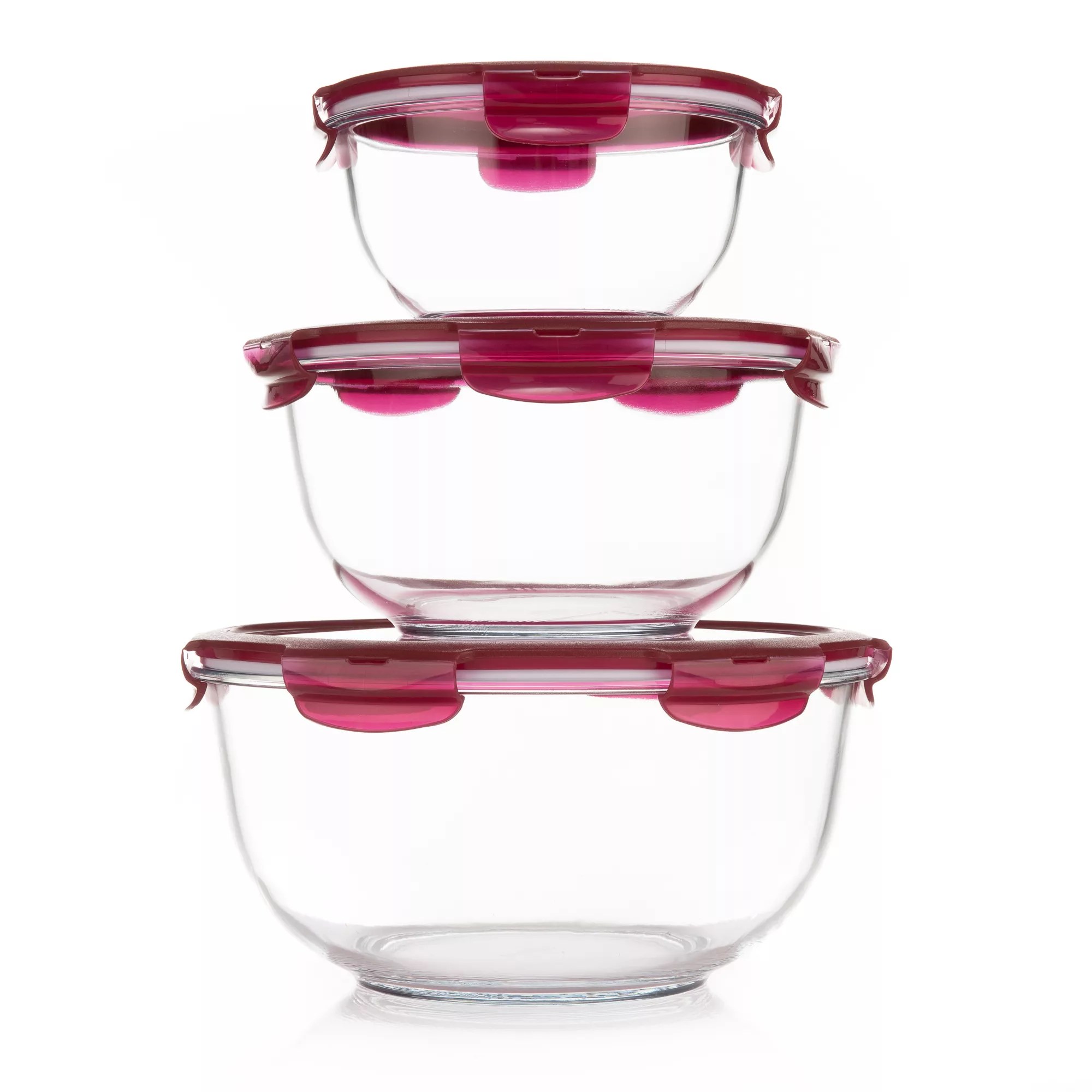 BWare LocknLock 3 Frischhaltedosen Borosilikatglas 1,14,4l QVC.de