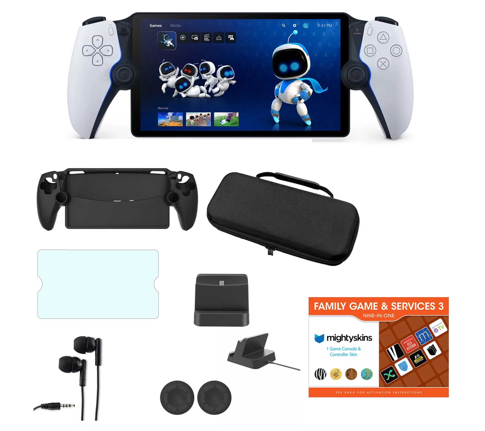 PlayStation Portal w/ Accessories Kit & Voucher