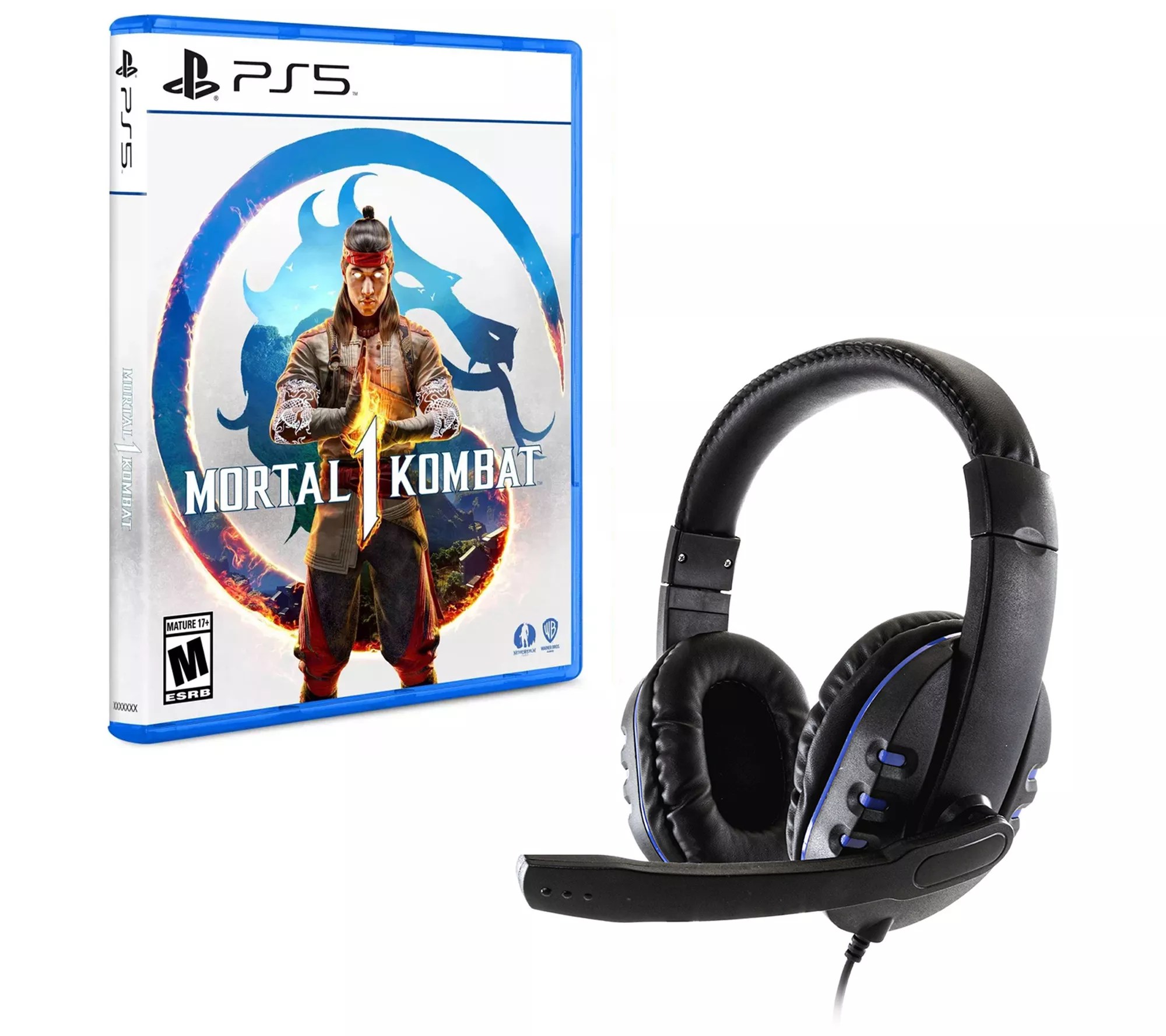 PS5 Mortal Kombat 1 w/ Universal Headset