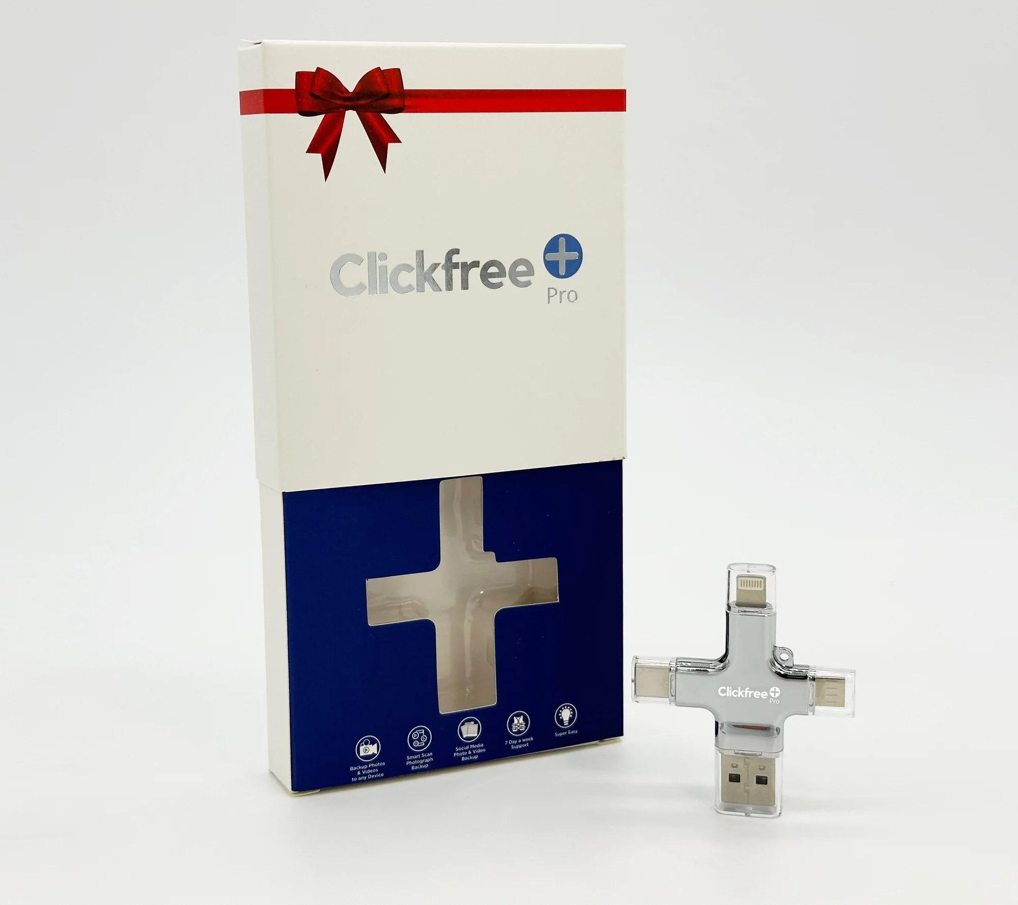 Clickfree Pro 64GB Universal Storage Saving Device with Gift Box