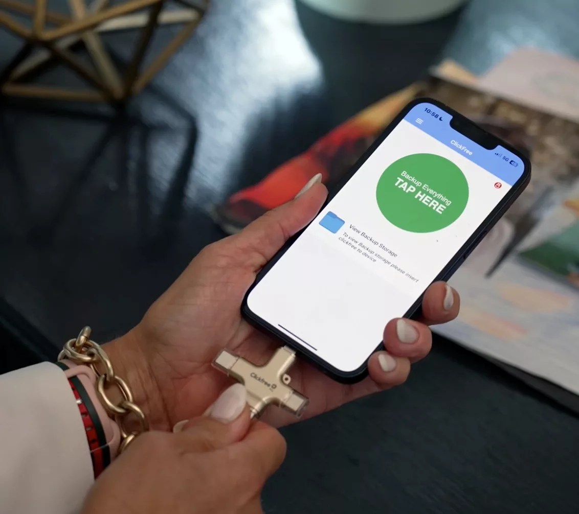 Clickfree Pro 64GB Universal Storage Saving Device with Gift Box