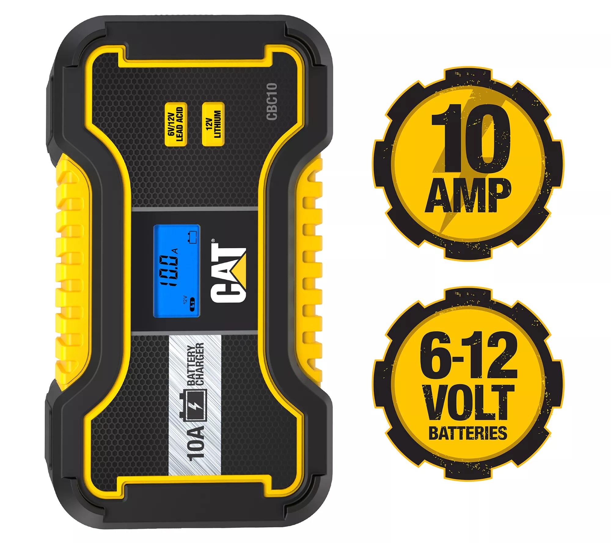 CAT Professional 10 Amp Battery Charger/ Batter y Maintainer - QVC.com